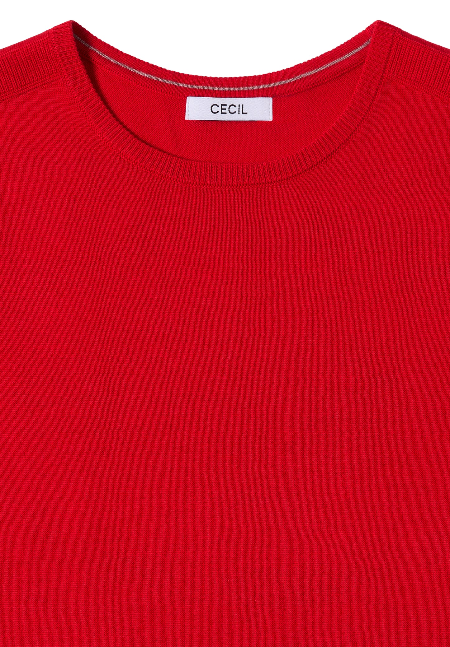 CECIL Basic Pullover - Farbe: fiery red