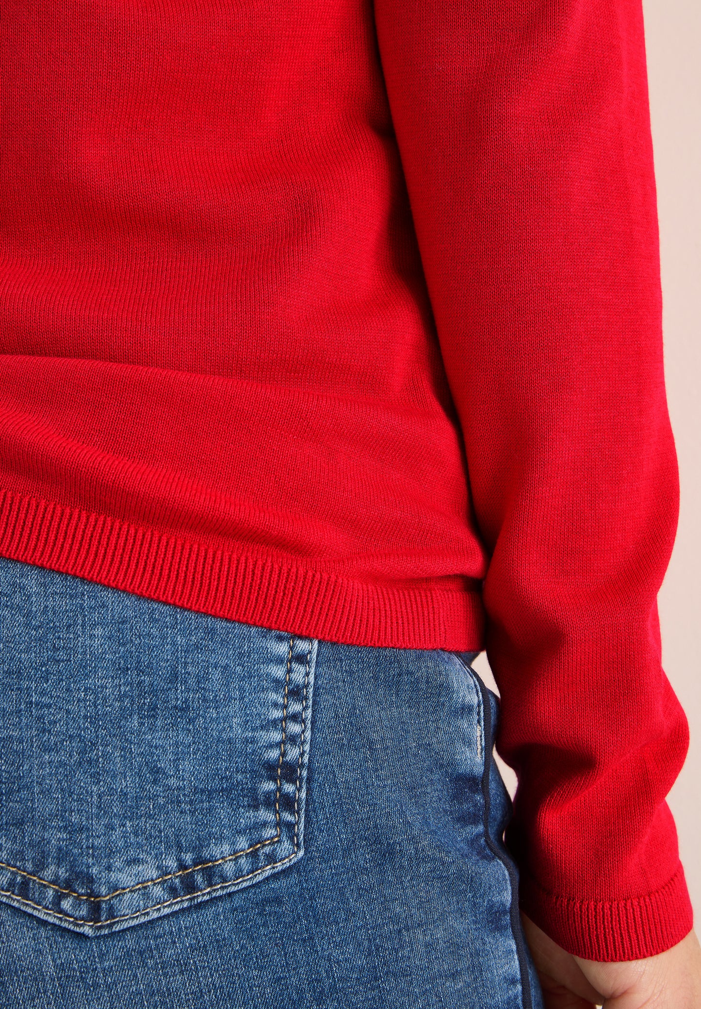 CECIL Basic Pullover - Farbe: fiery red