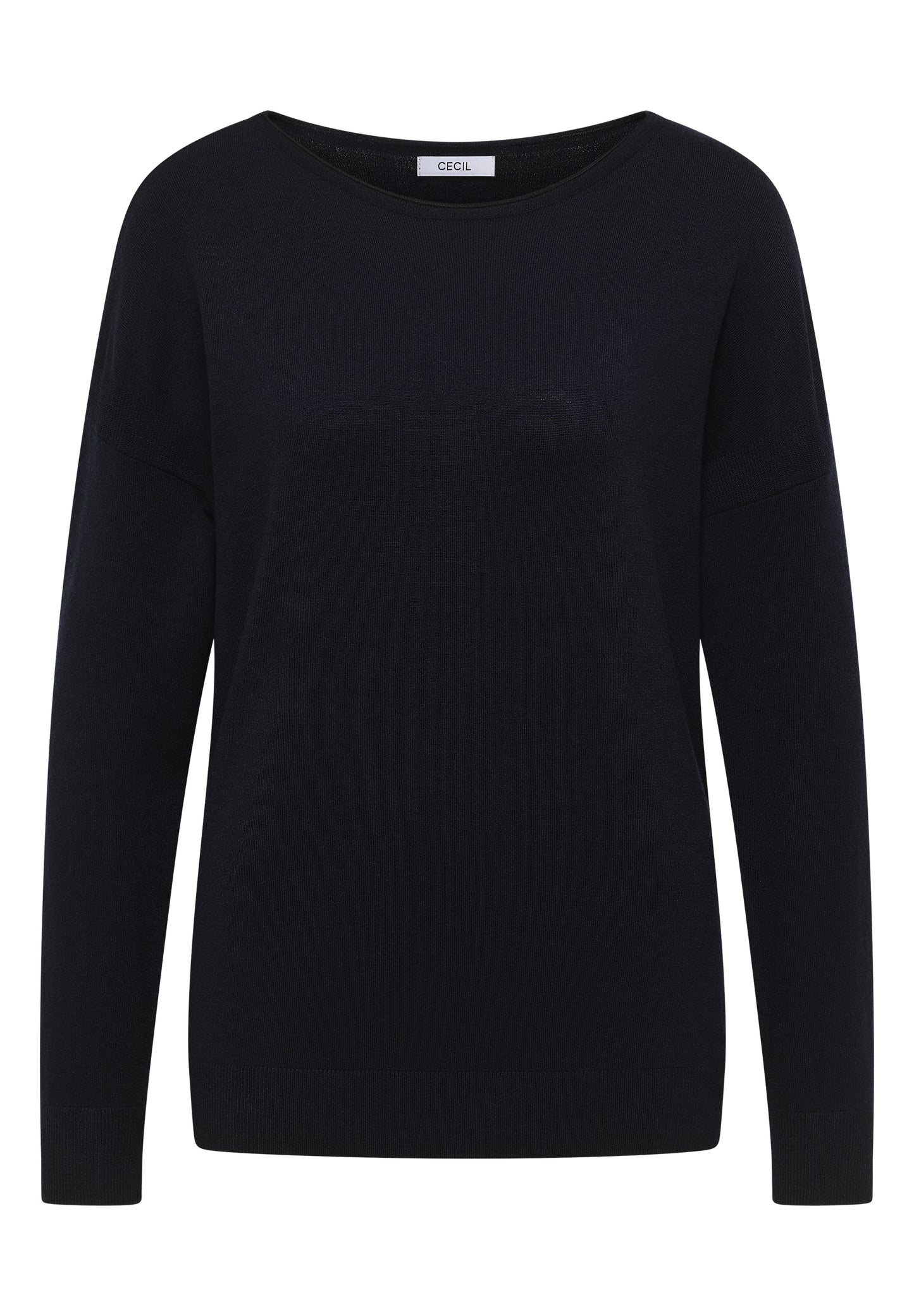 CECIL Pullover mit Strukturdetail - Farbe: urban dark blue