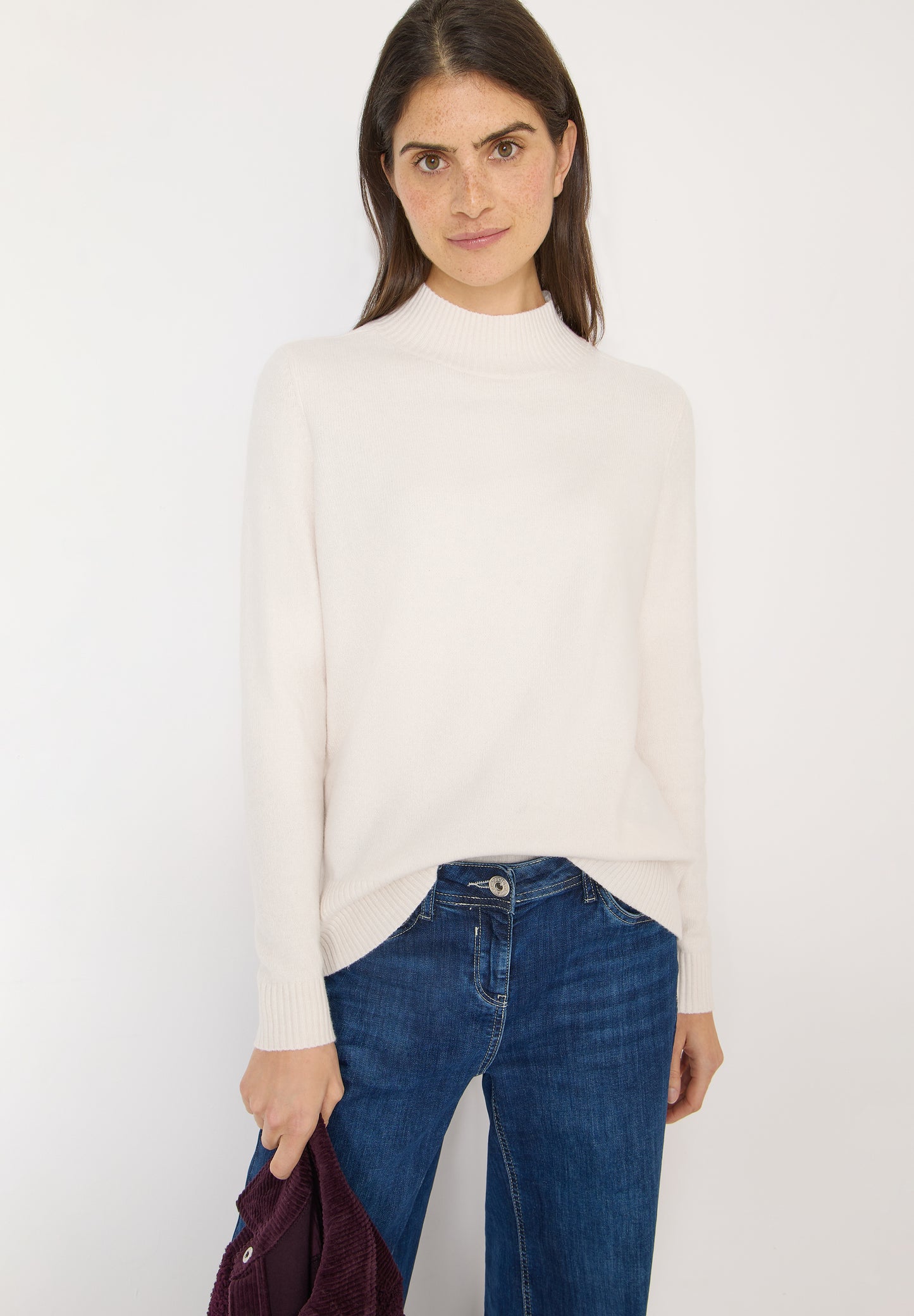CECIL - Cosy Turtleneck Pullover - Farbe: light greige