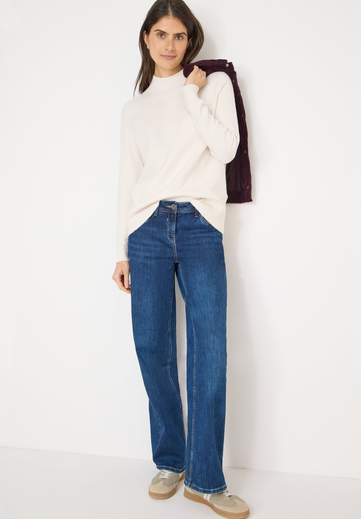 CECIL - Cosy Turtleneck Pullover - Farbe: light greige