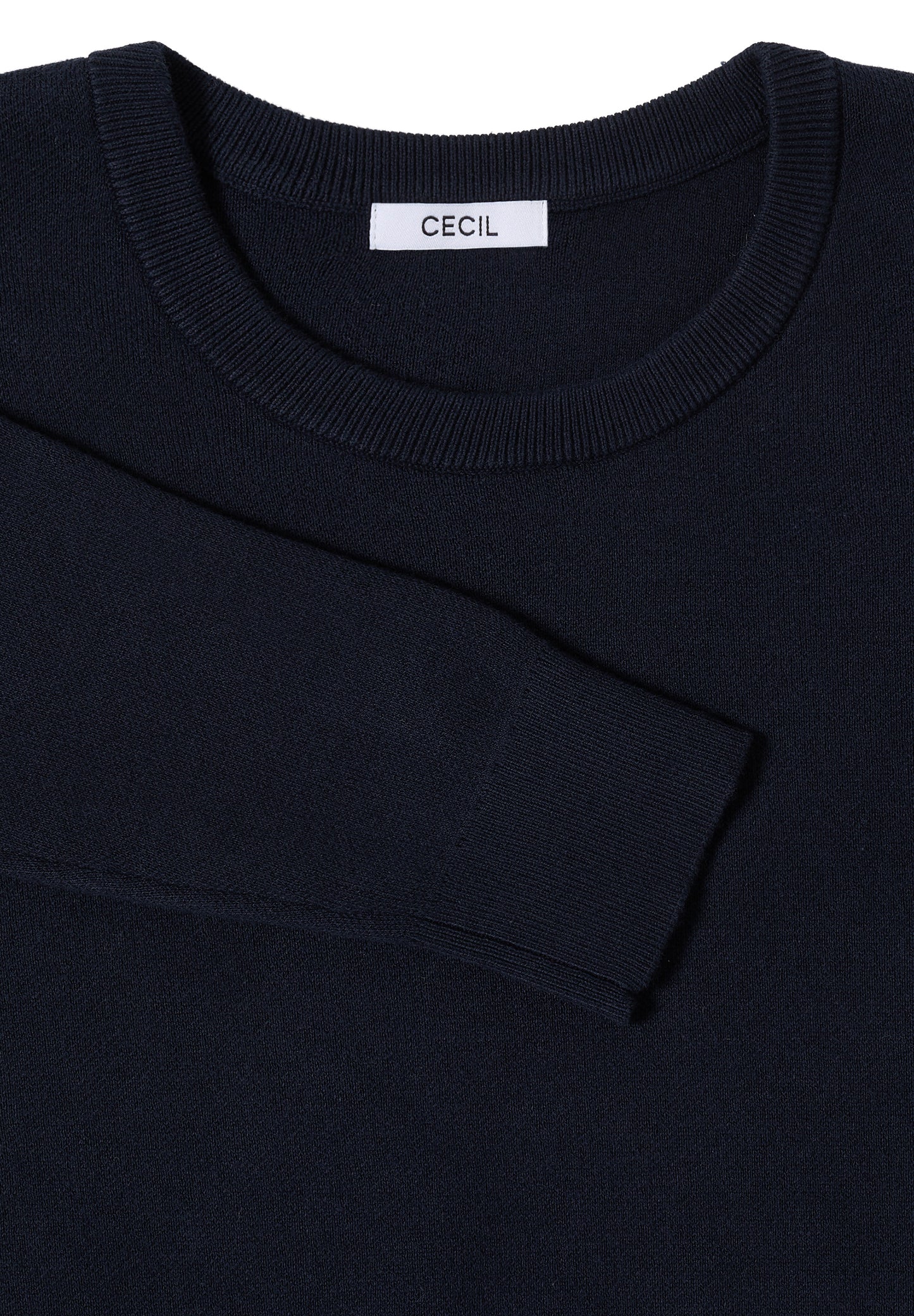 CECIL - Strick Sweatshirt - Farbe: universal blue