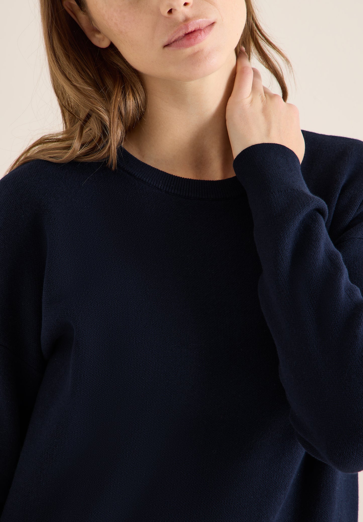 CECIL - Strick Sweatshirt - Farbe: universal blue