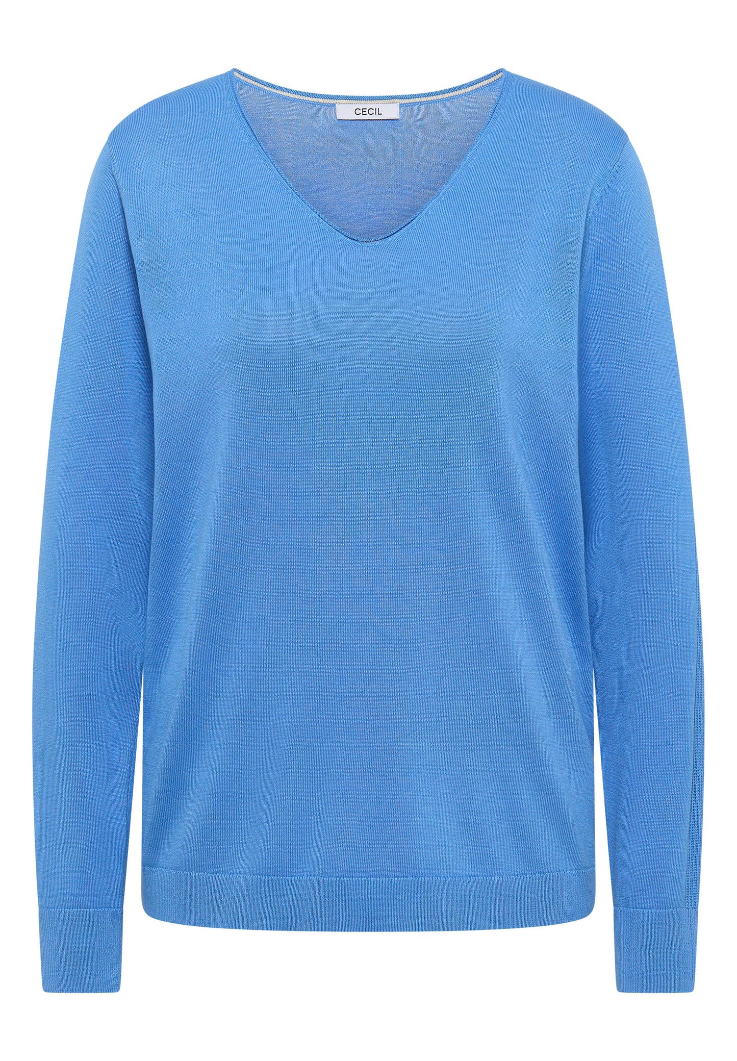 CECIL - Basic Pullover - Farbe: fountain blue