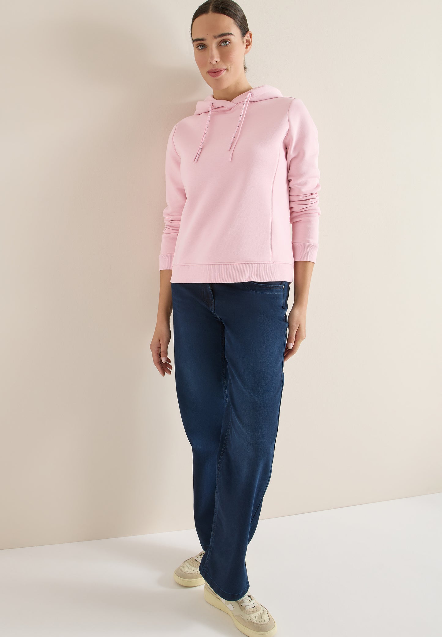 CECIL Hoodie mit Stickerei - Farbe: blossom glow