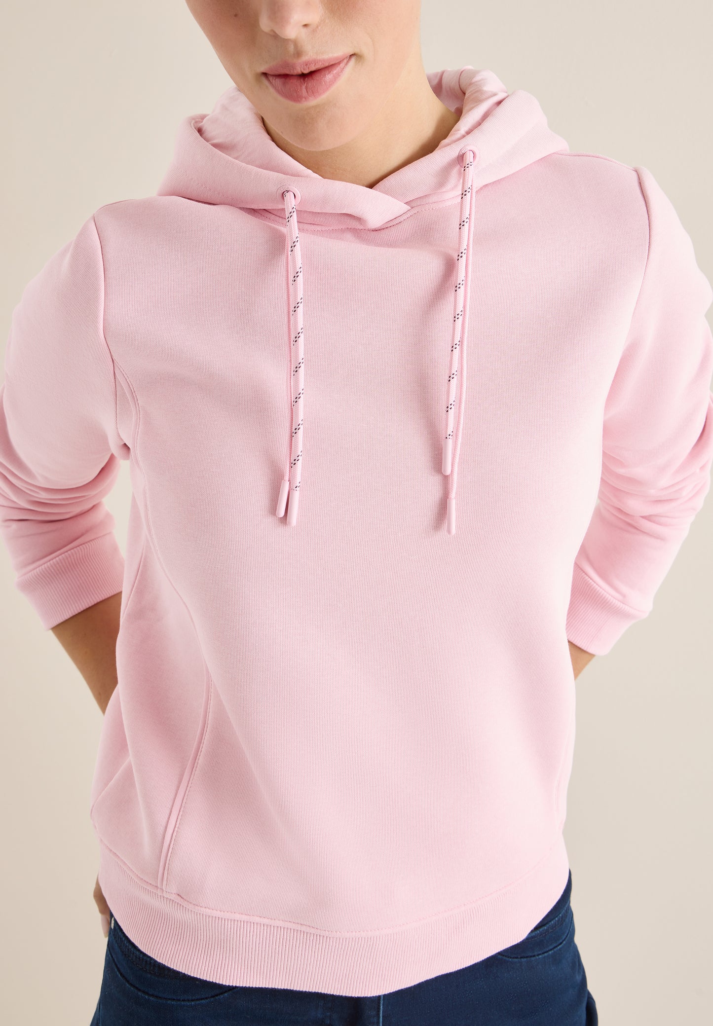 CECIL Hoodie mit Stickerei - Farbe: blossom glow