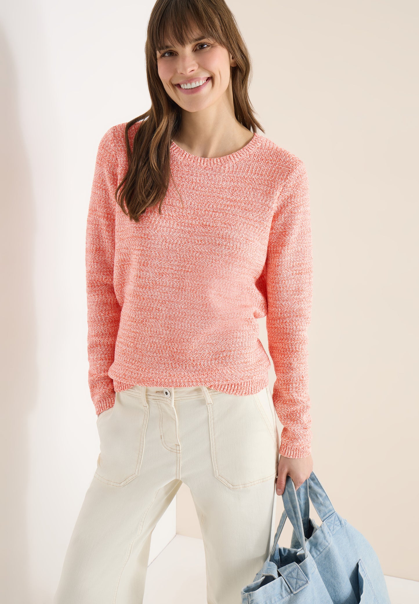 CECIL Damen Pullover - orange
