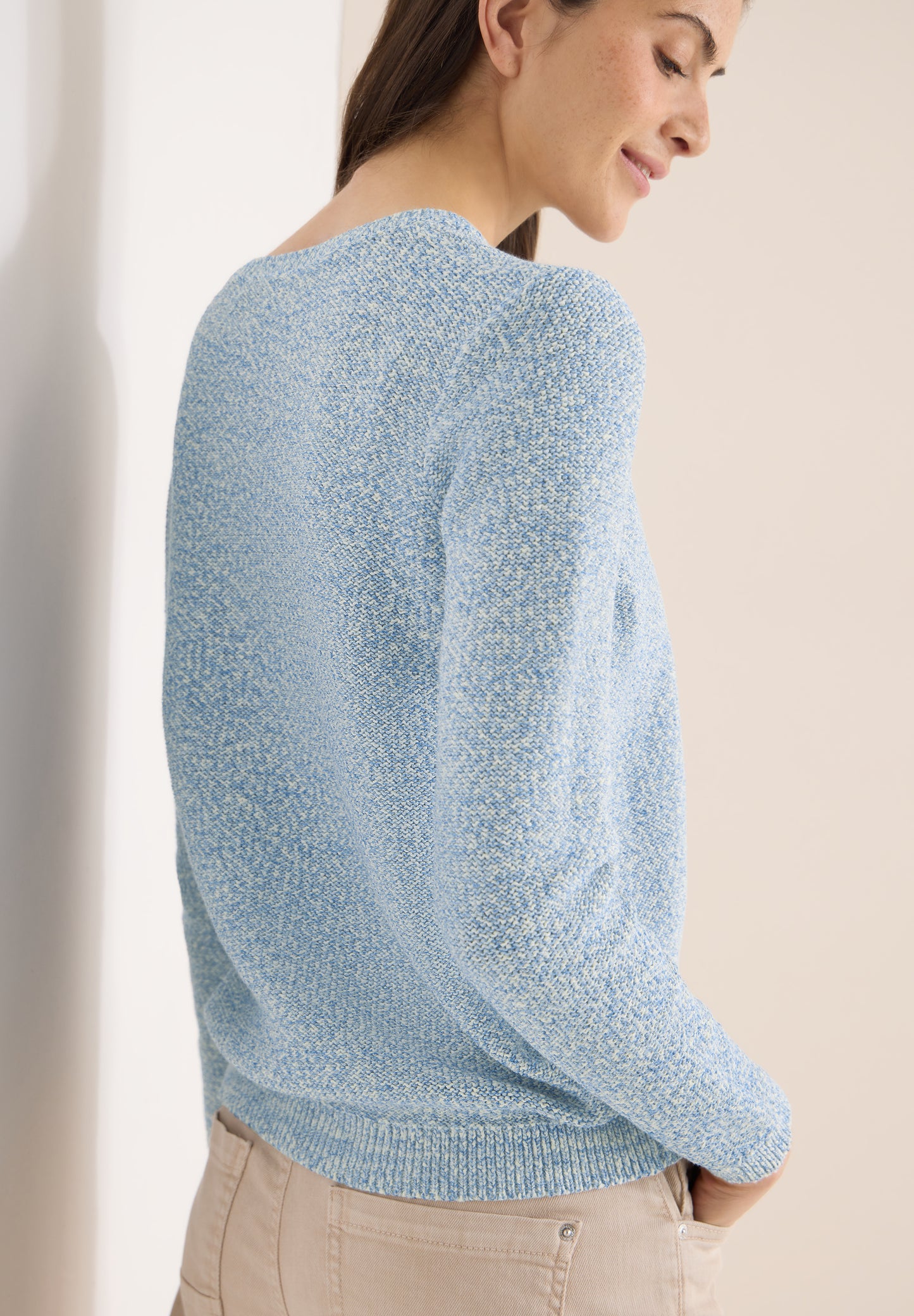 CECIL Damen Pullover - hellblau