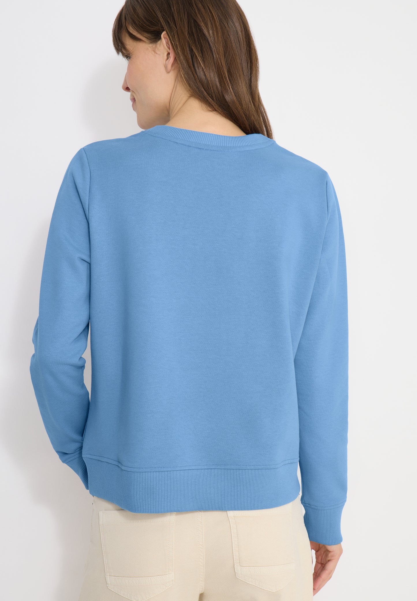 CECIL - Embroidery Sweatshirt - Farbe: cloud blue
