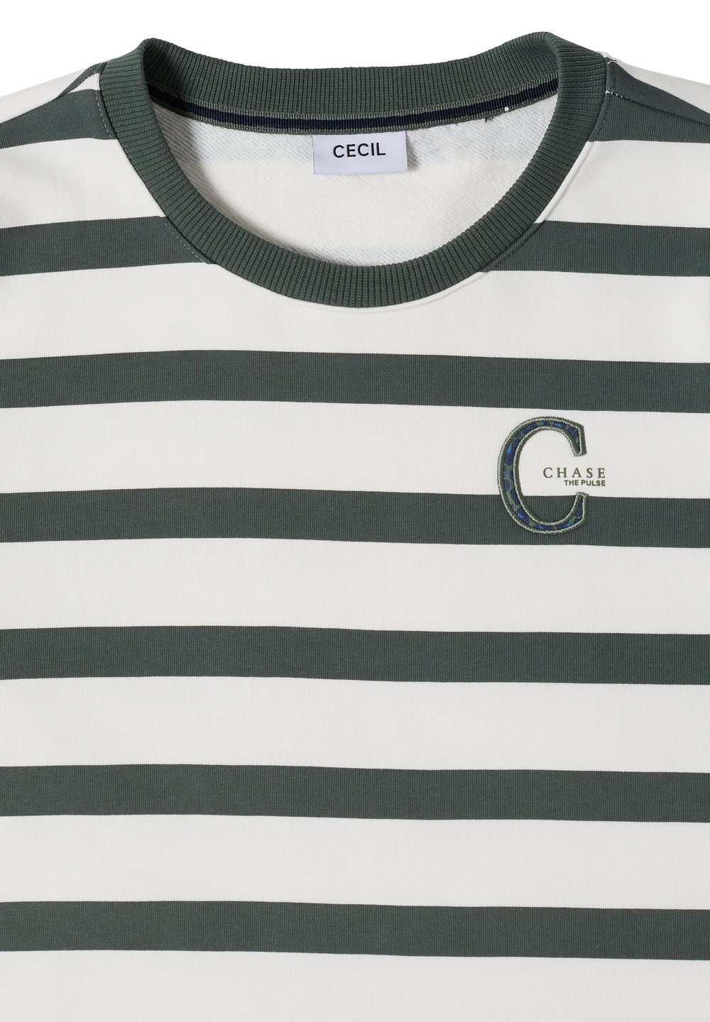 Tunnelzug des CECIL Streifensweatshirts B303988