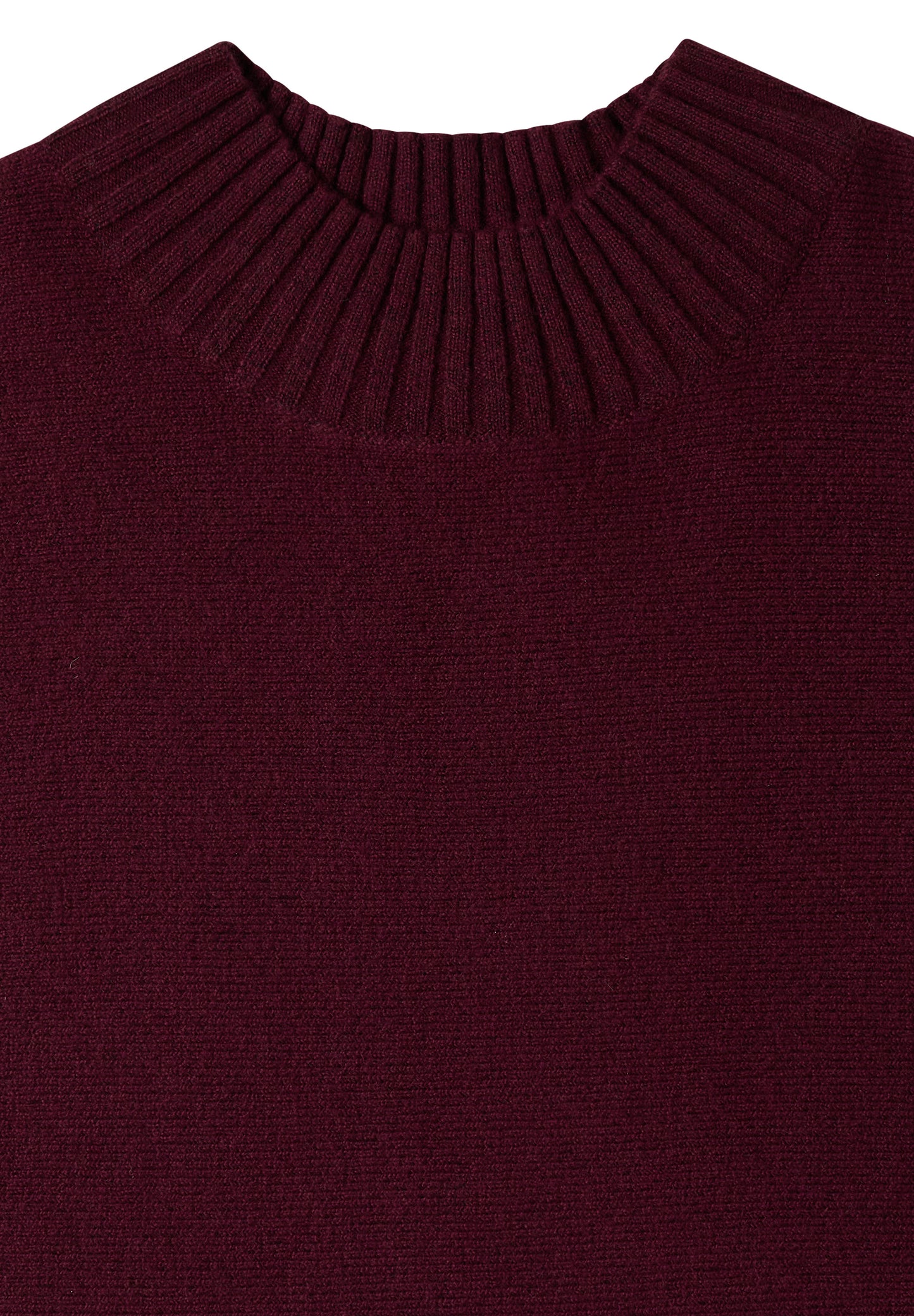 CECIL - Dolman Pullover mit Turtle Neck - Farbe: red wine