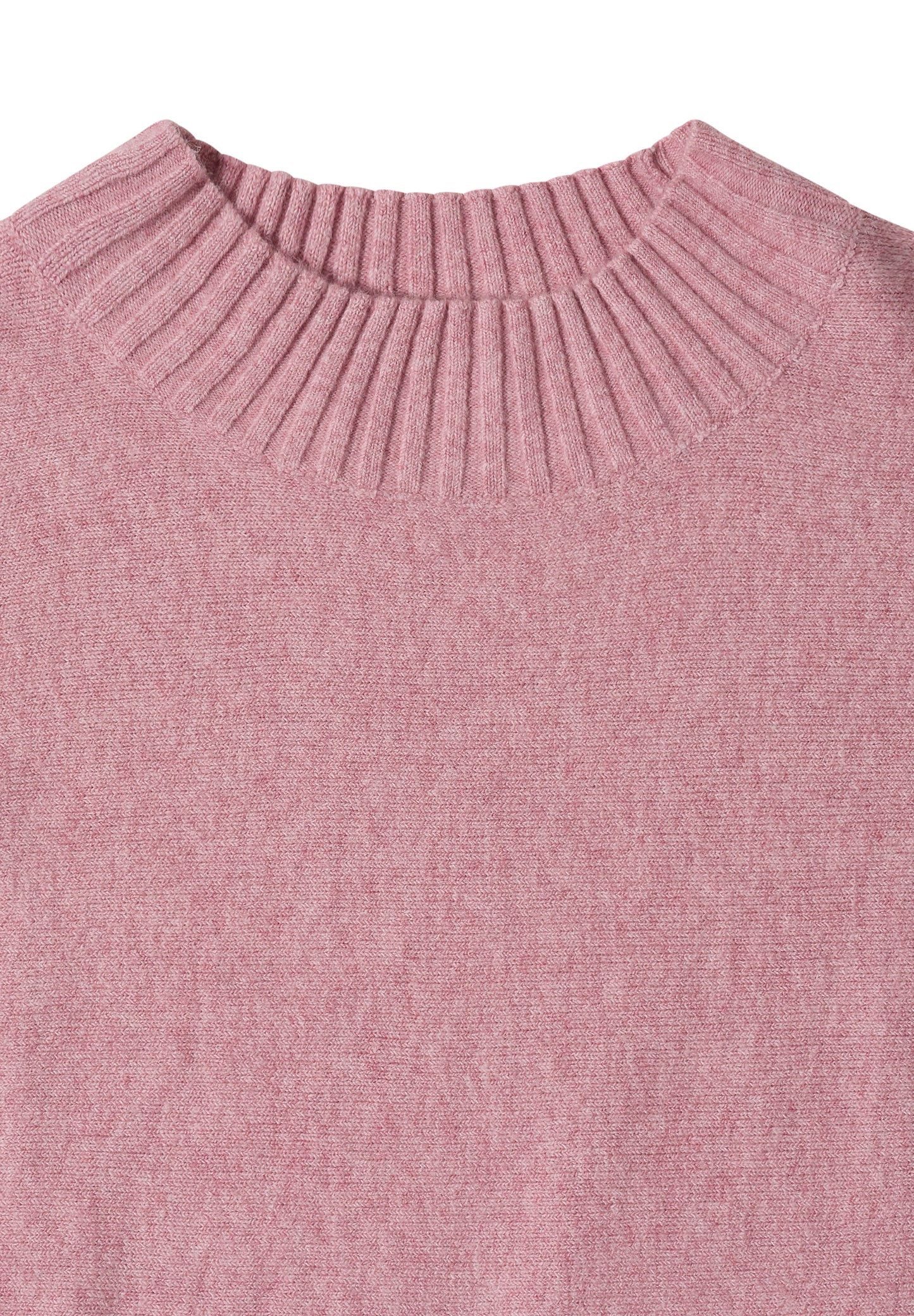 CECIL - Dolman Pullover mit Turtle Neck - Farbe: velvet rose melange