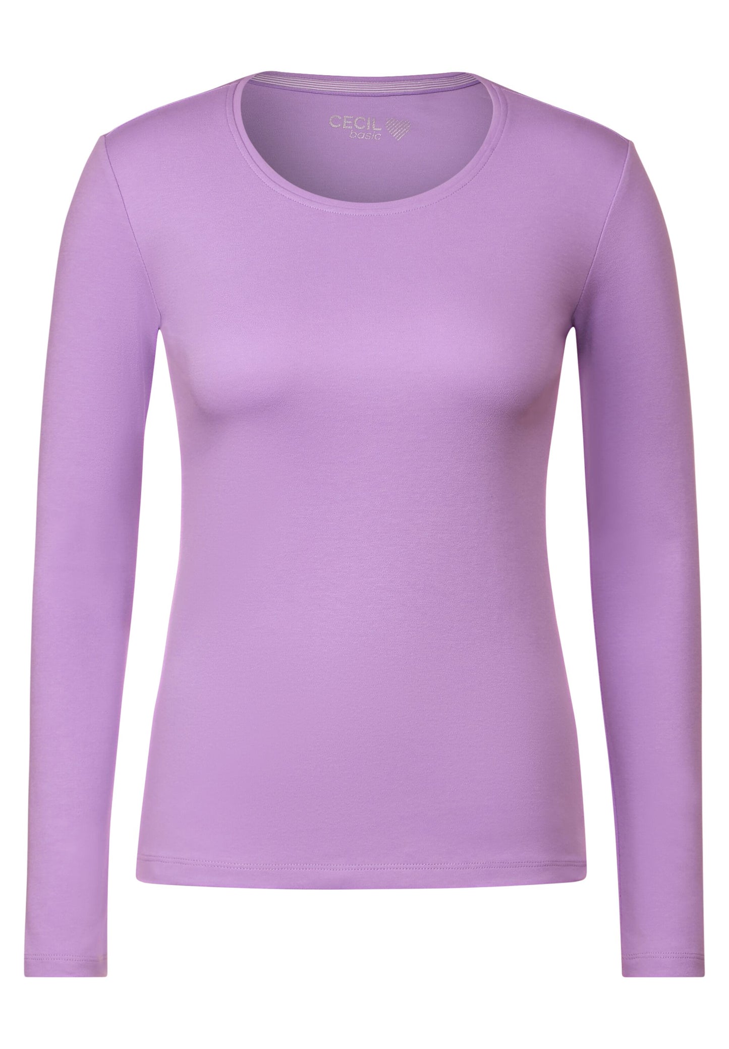 CECIL - Basic Langarmshirt - sporty lilac