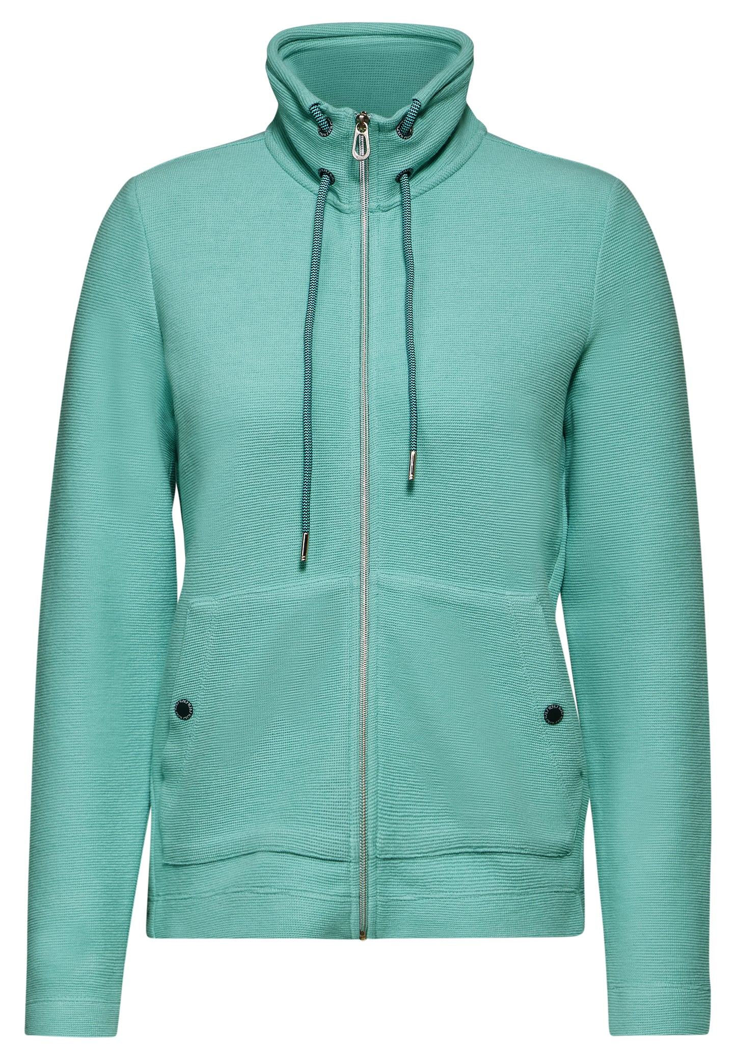 CECIL Leichte Sweatjacke - Farbe: adriatic green