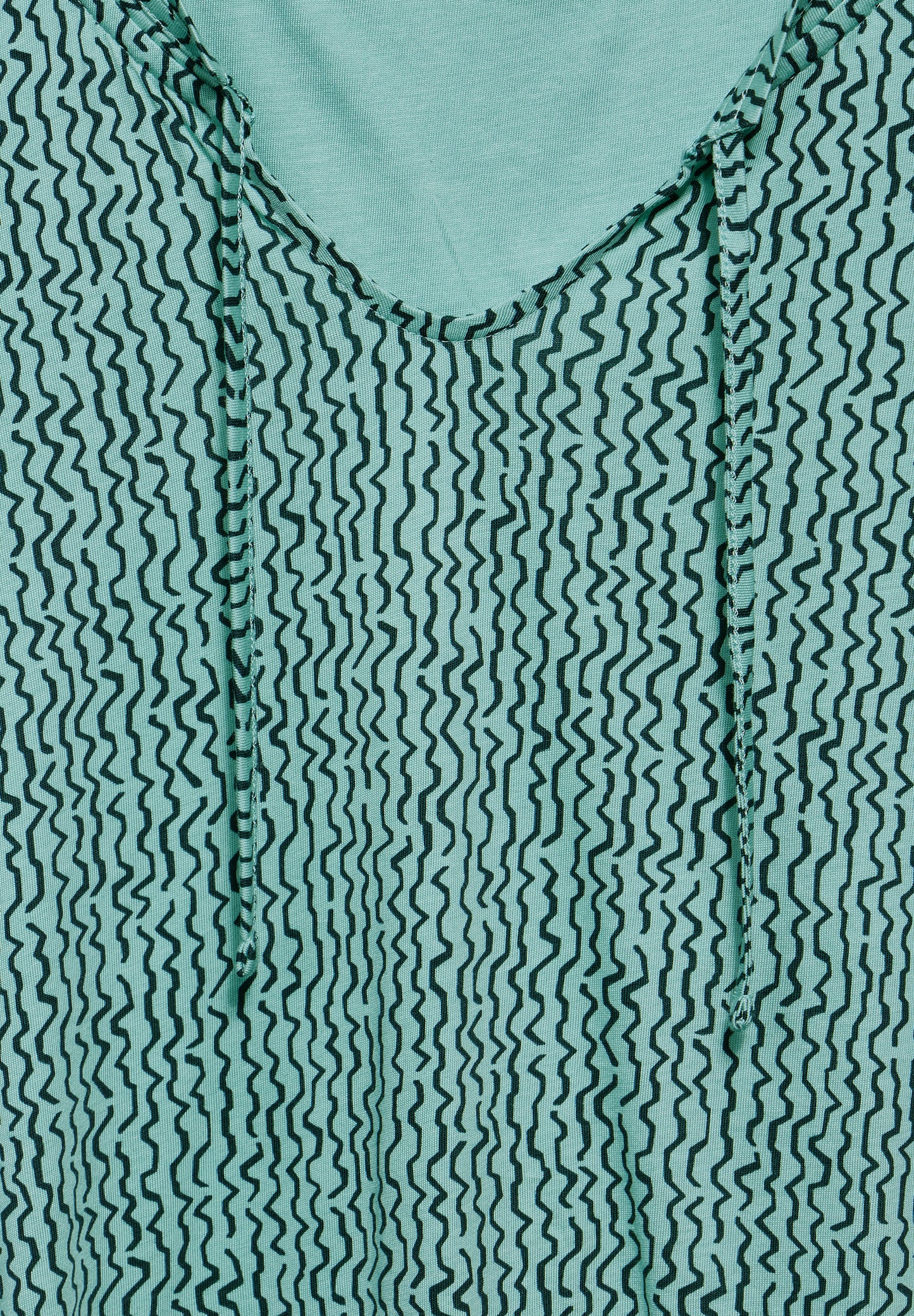 CECIL Tunikashirt mit Print - adriatic green