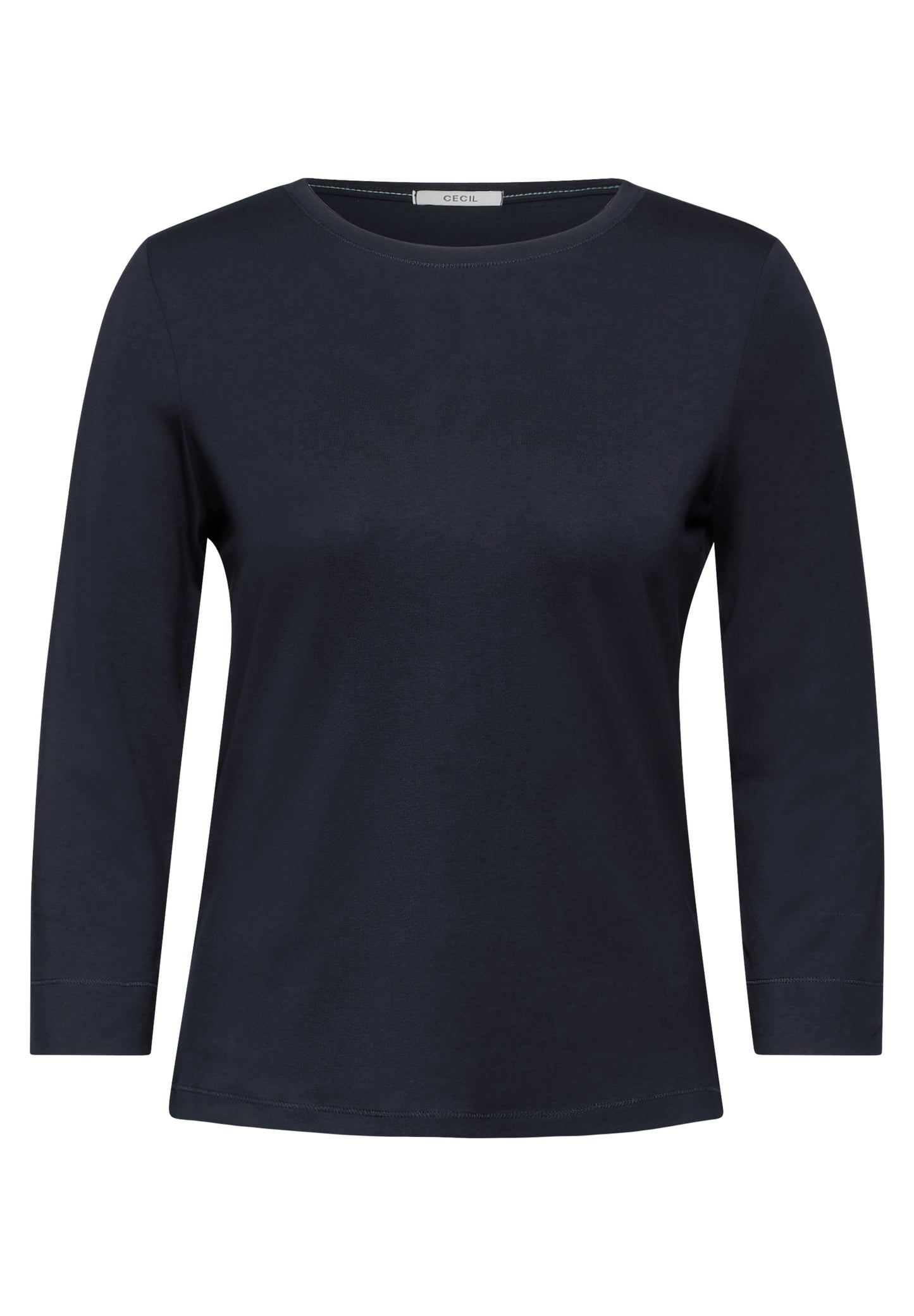 CECIL Damen Basic Shirt - Farbe: blau