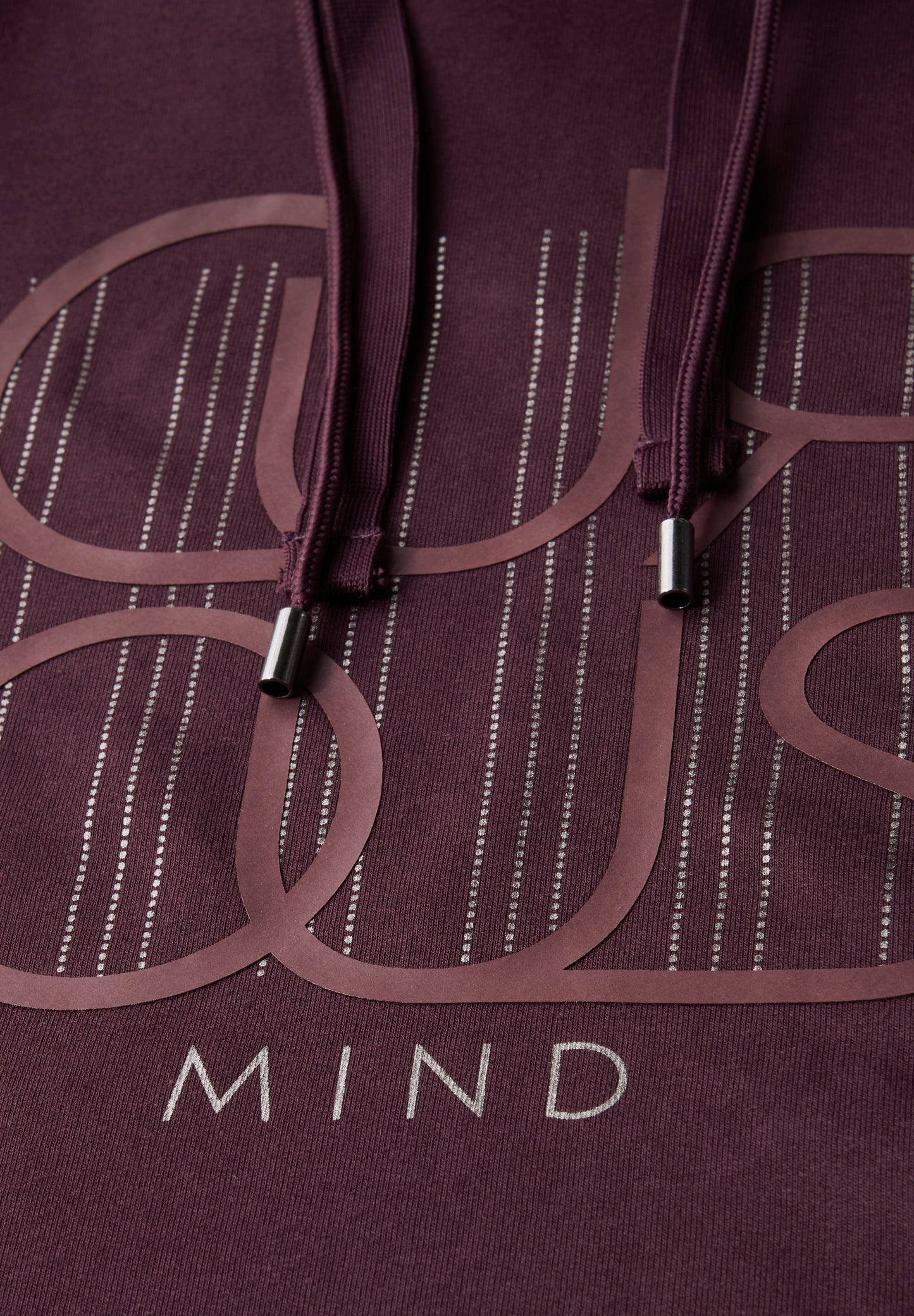 CECIL Kapuzenshirt mit Wording - Farbe: mulberry red