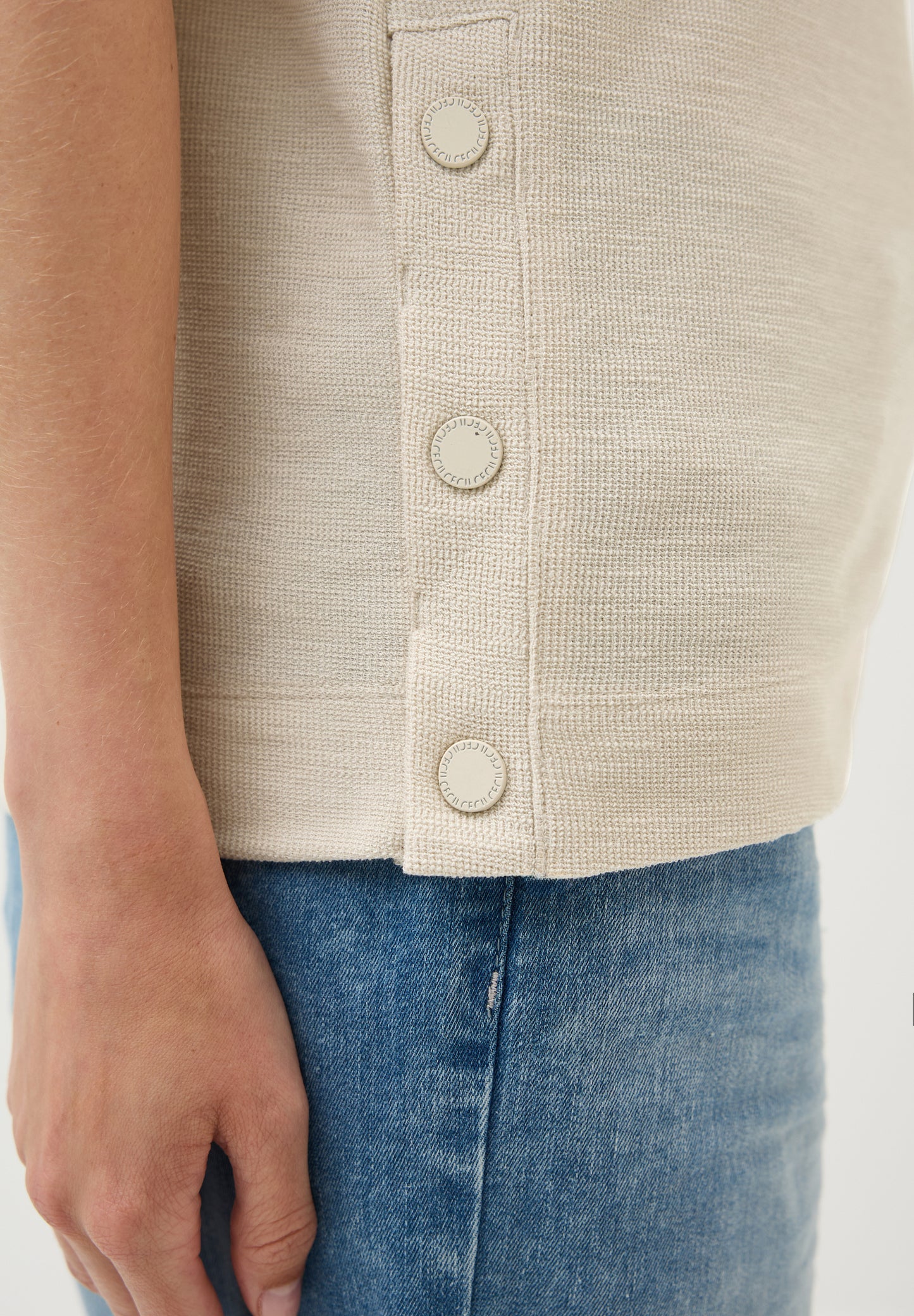 CECIL Shirt - Farbe: light beige