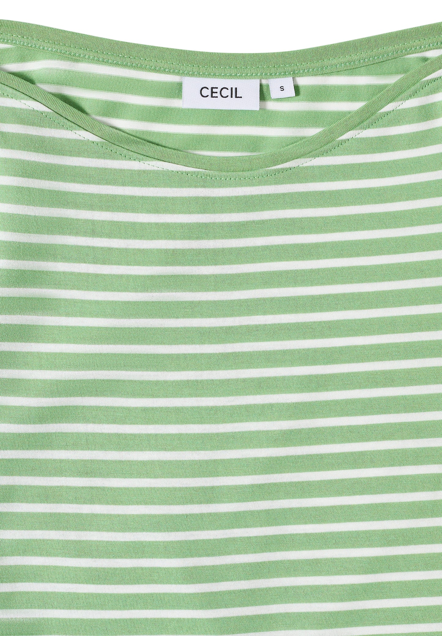 CECIL Gestreiftes Shirt - Farbe: fennel green