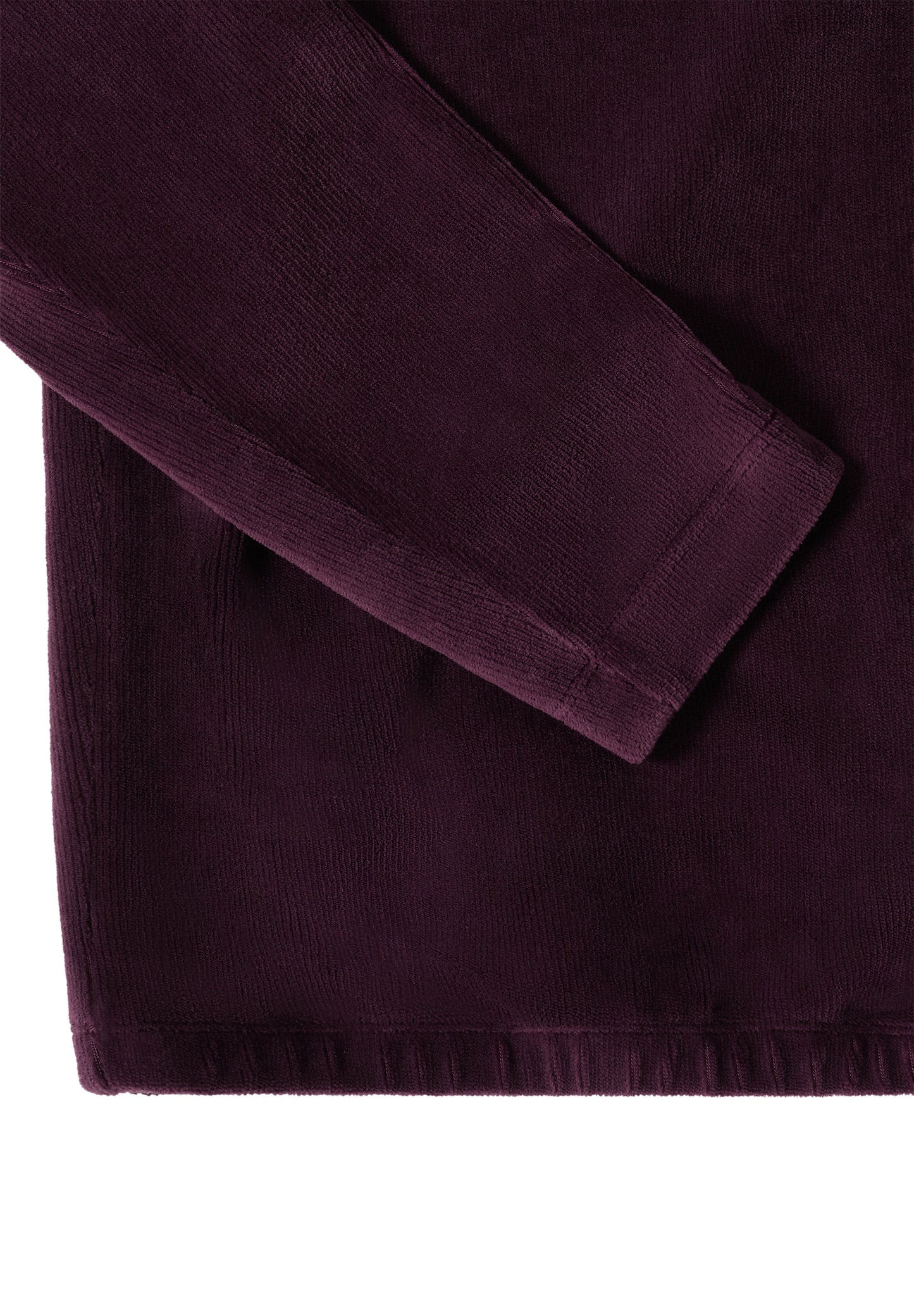 CECIL Cord Shirt mit großem Kragen - Farbe: eggplant red