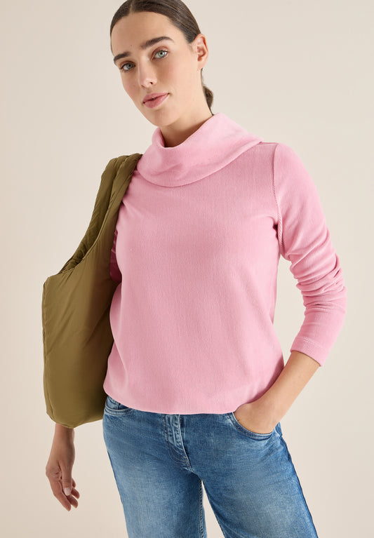 CECIL Cord Shirt mit großem Kragen - Farbe: blossom corduroy