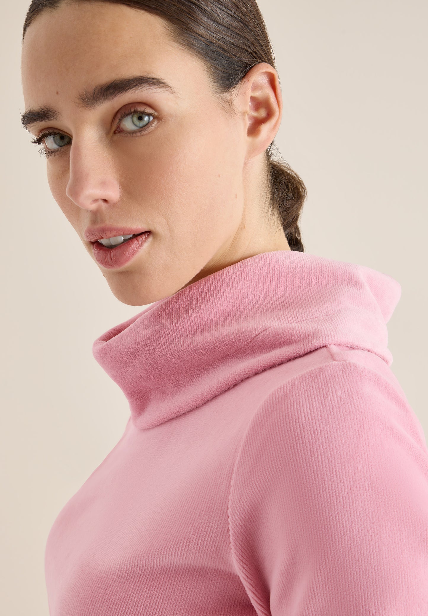 CECIL Cord Shirt mit großem Kragen - Farbe: blossom corduroy