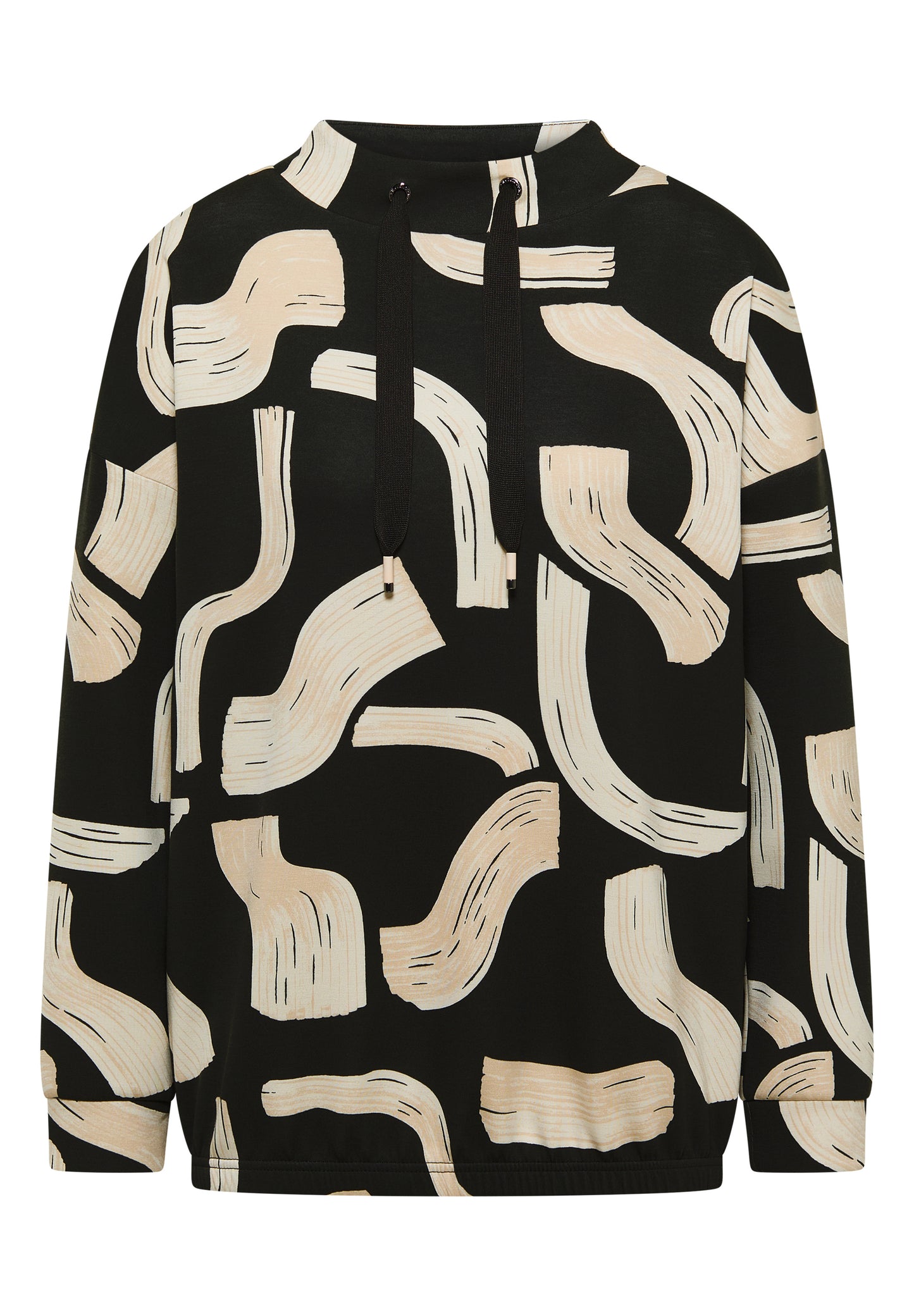 CECIL - Gemustertes Shirt - Farbe: raw khaki