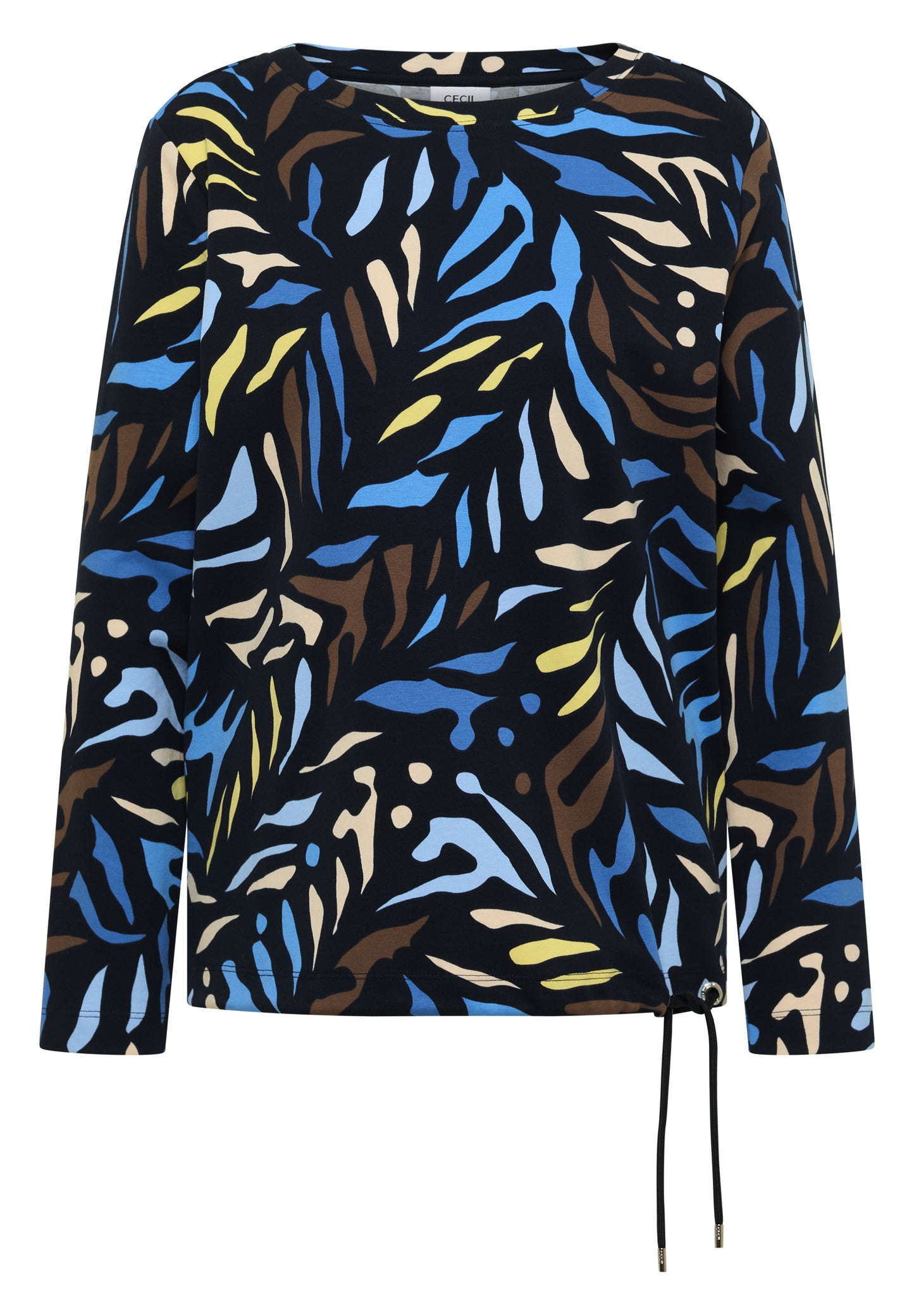 CECIL - Gemustertes Shirt - Farbe: universal blue