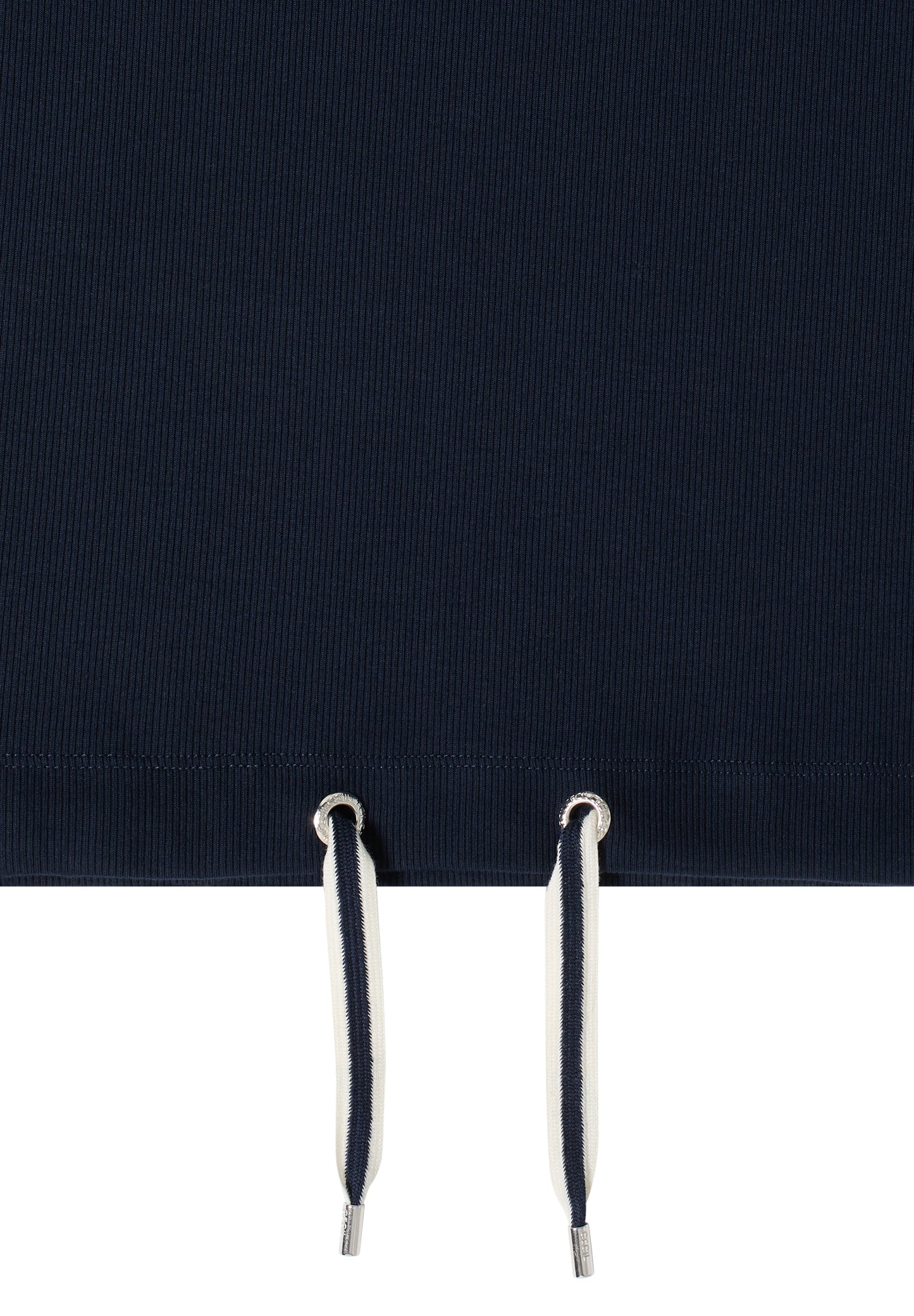 CECIL - Hoodie in Rippstruktur - Farbe: universal blue