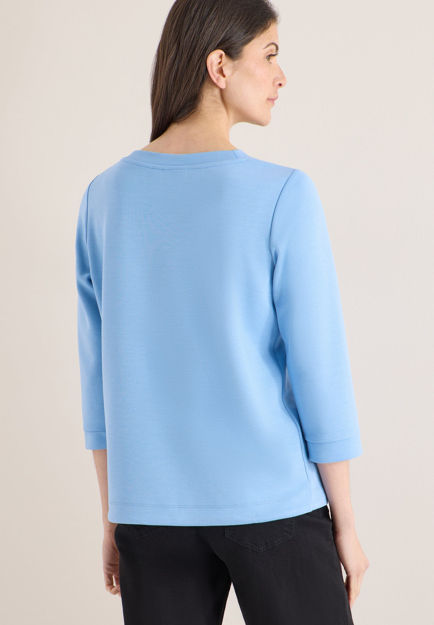 CECIL - Soft Touch Shirt - Farbe: Blau 324663