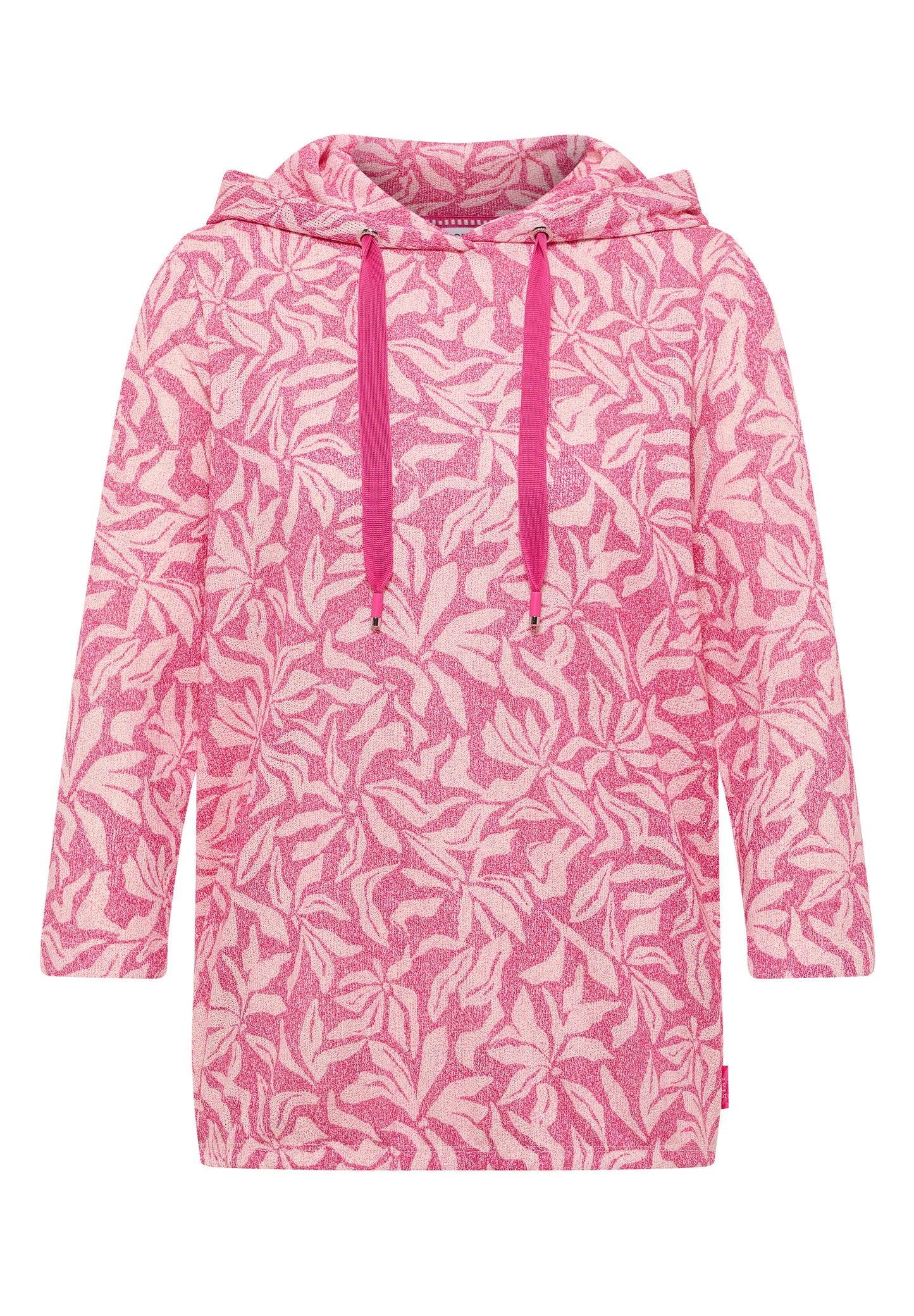 CECIL - 3/4-Arm Shirt mit floralem Print - Farbe: beetroot pink