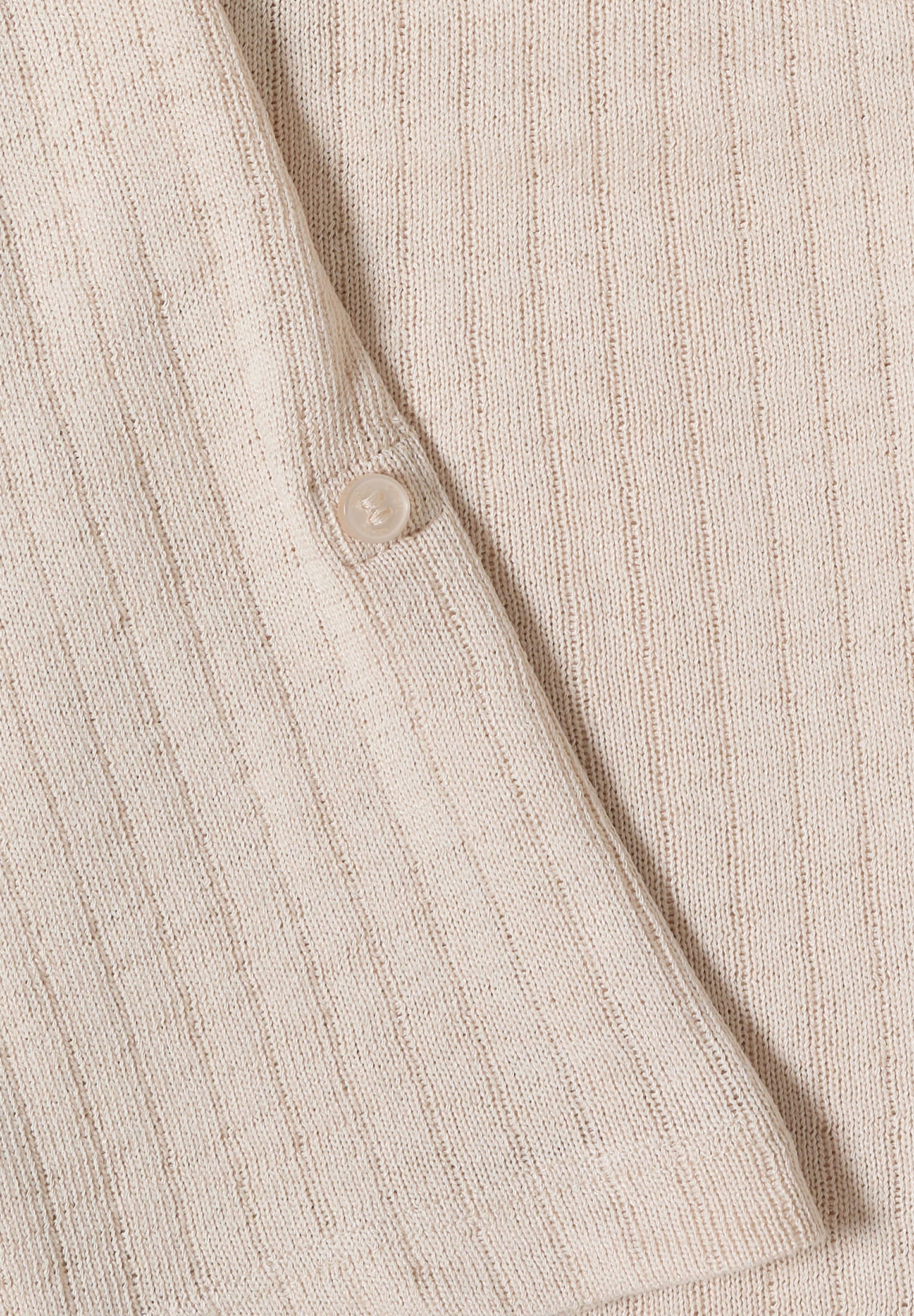 CECIL - 3/4-Arm Jacke in Strick-Optik - Farbe: pearl beige