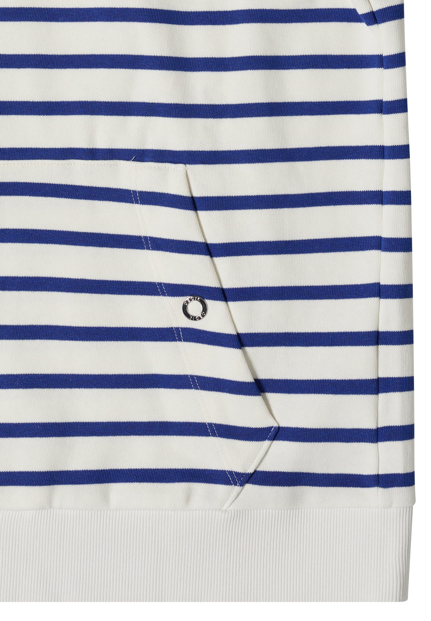 CECIL - Langarm Jacke mit Kapuze und Struktur - Farbe: Blau
