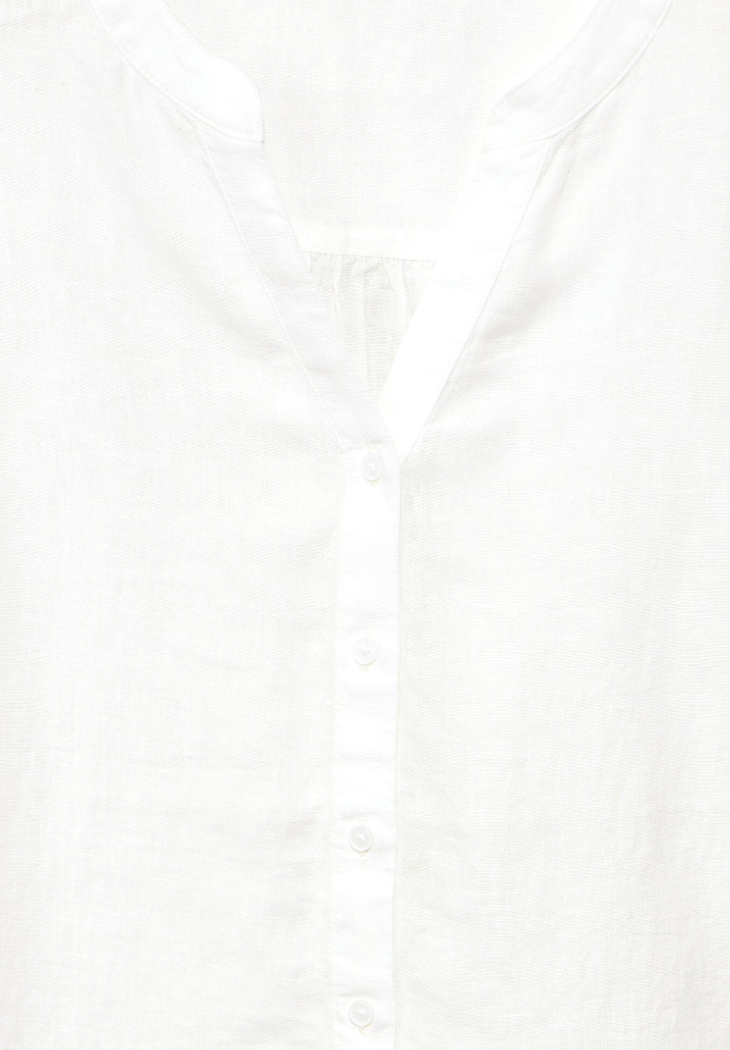 CECIL Leinenbluse - Bluse aus 100% Leinen - weiß