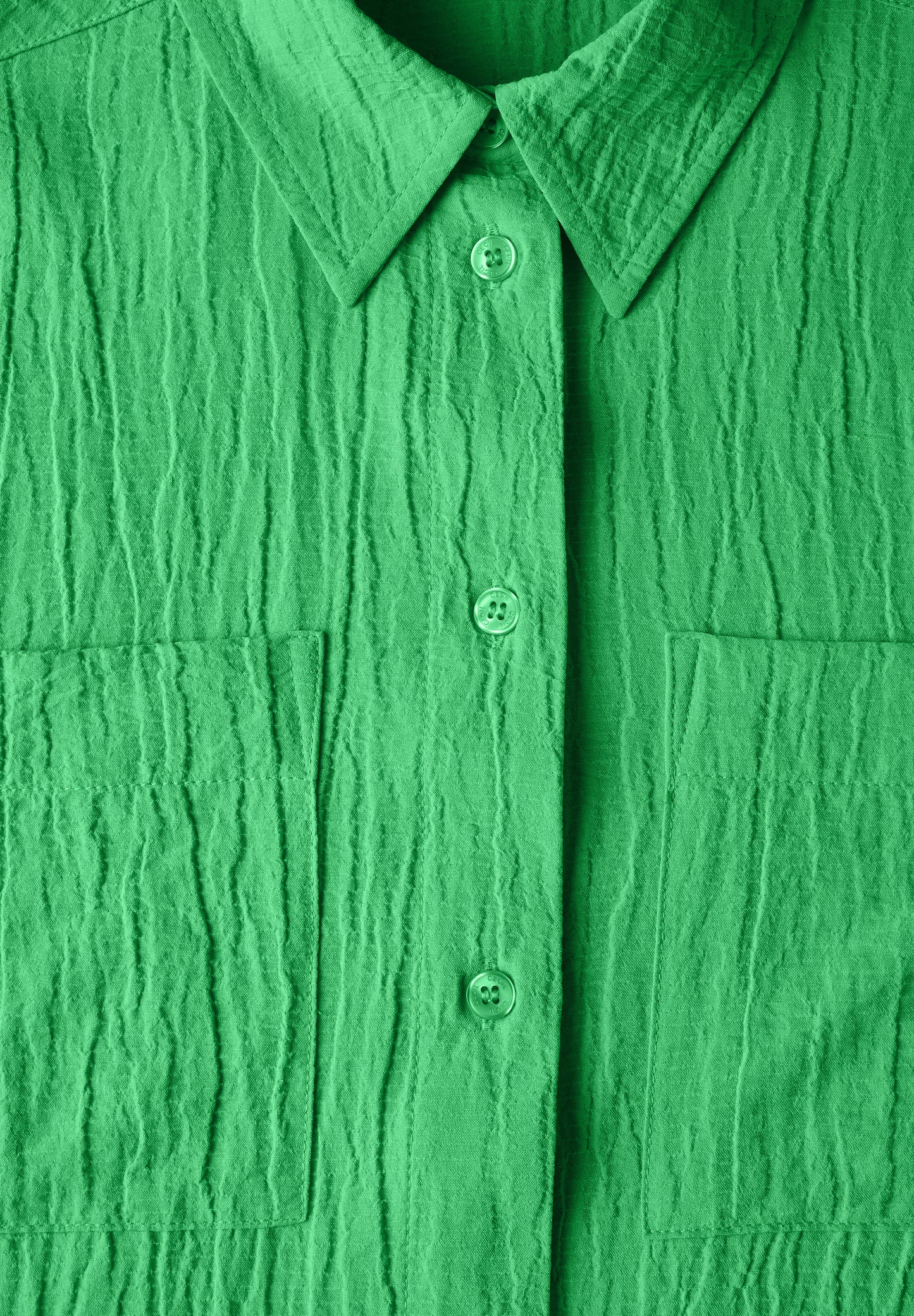 CECIL Strukturbluse - Farbe: iced neon green