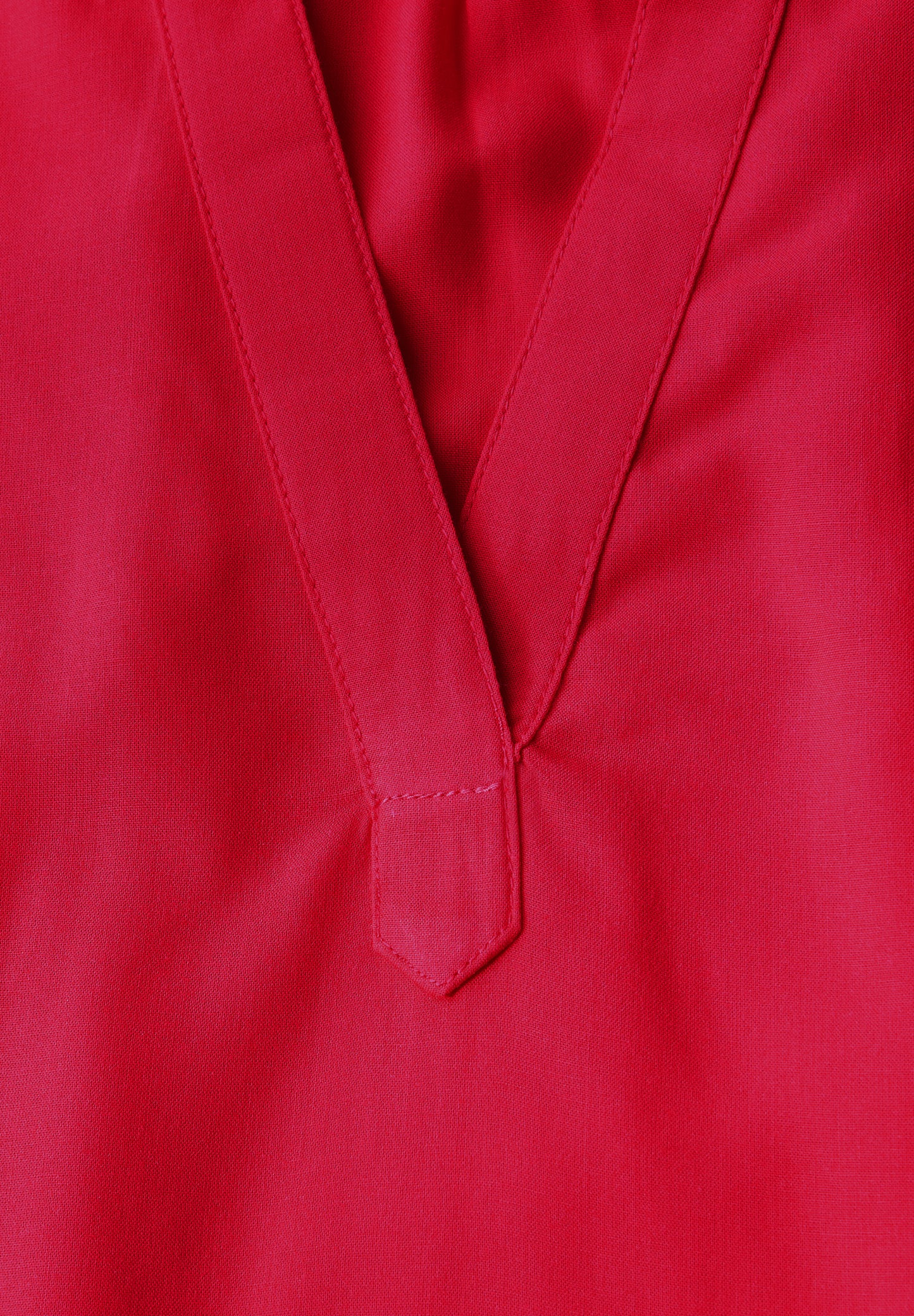 CECIL Blusenshirt in Unifarbe - Farbe: glazed apple red