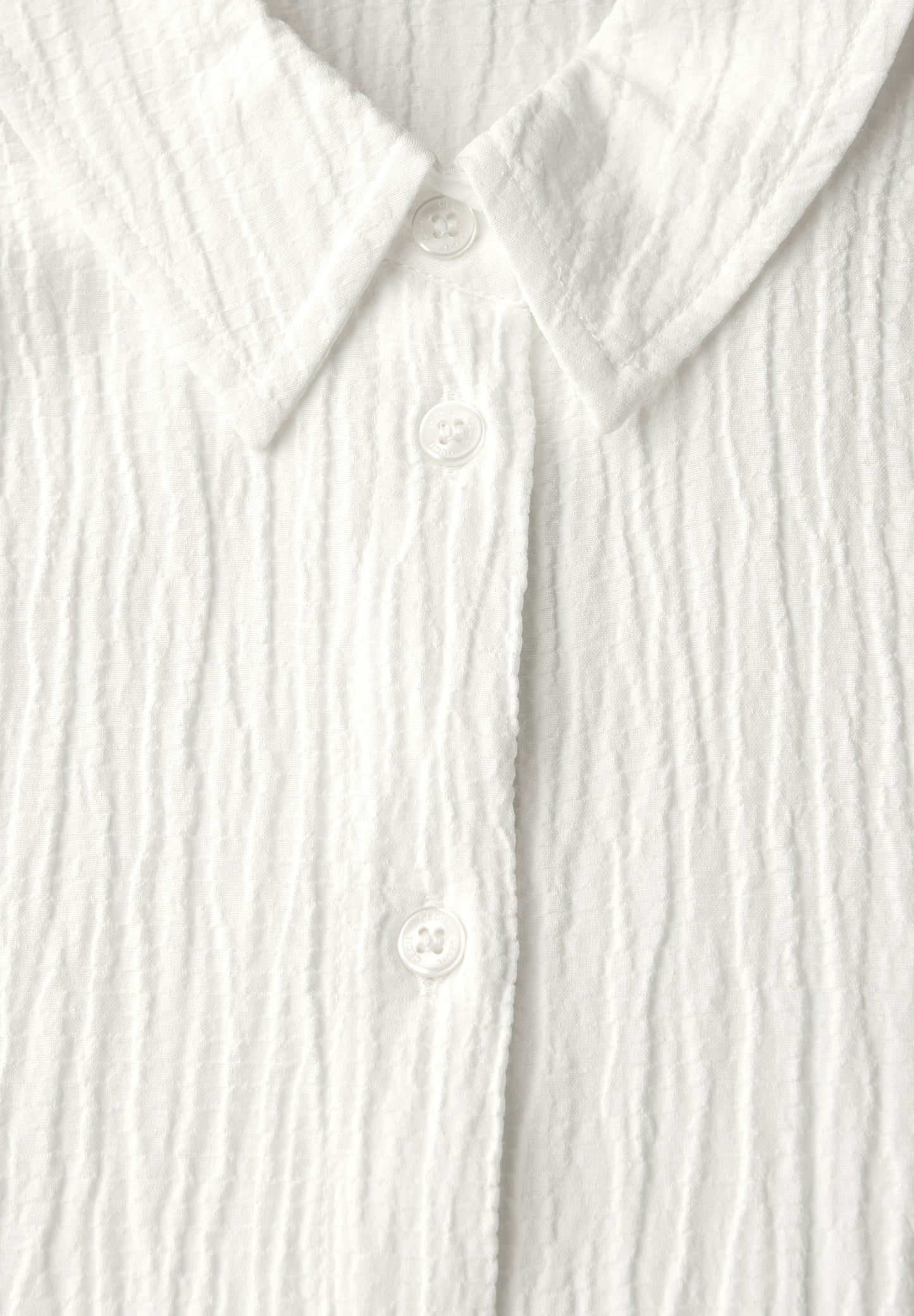 CECIL Hemdbluse mit Struktur - Farbe: vanilla white