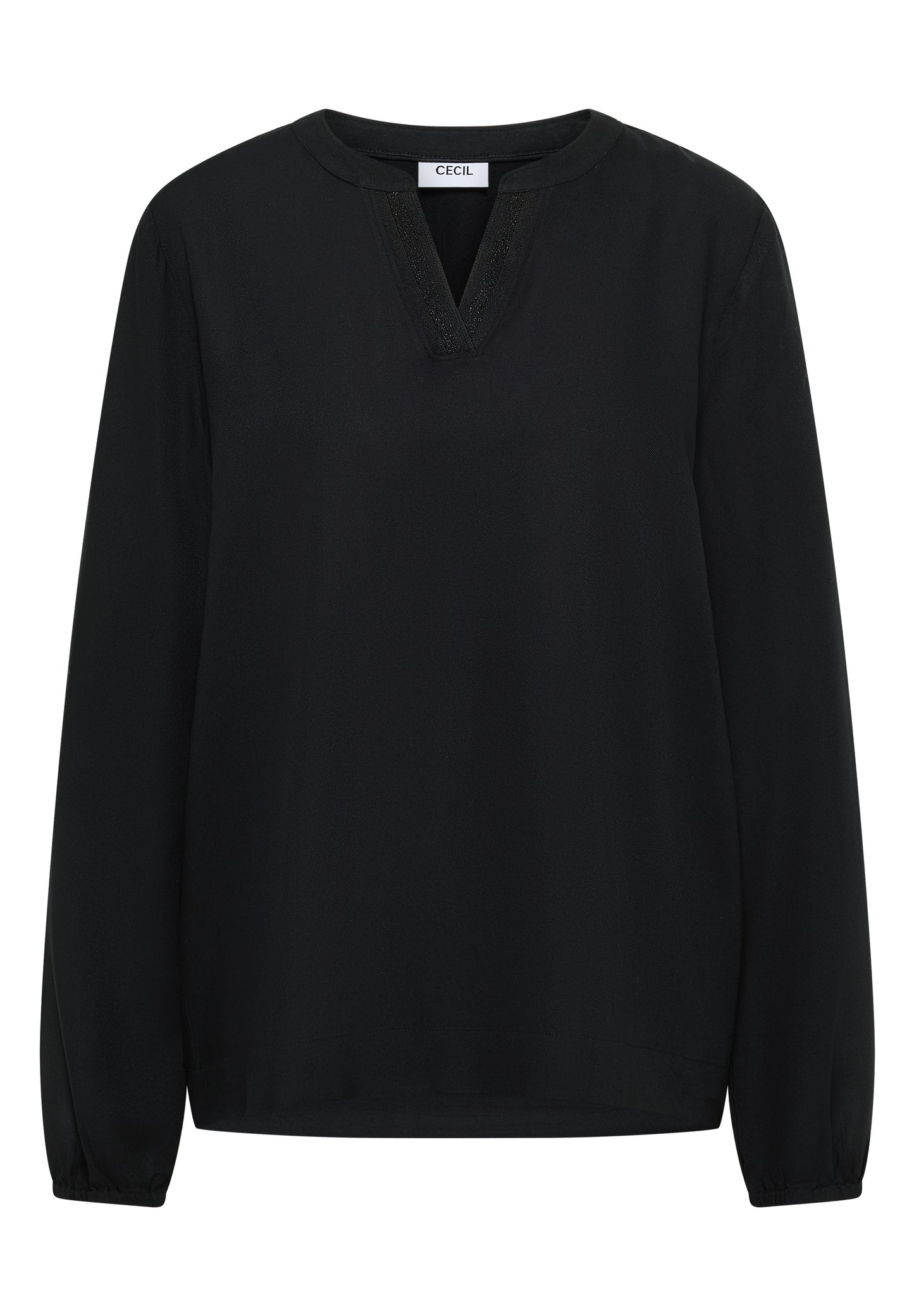 CECIL - Tunika in Unifarbe - Farbe: Black