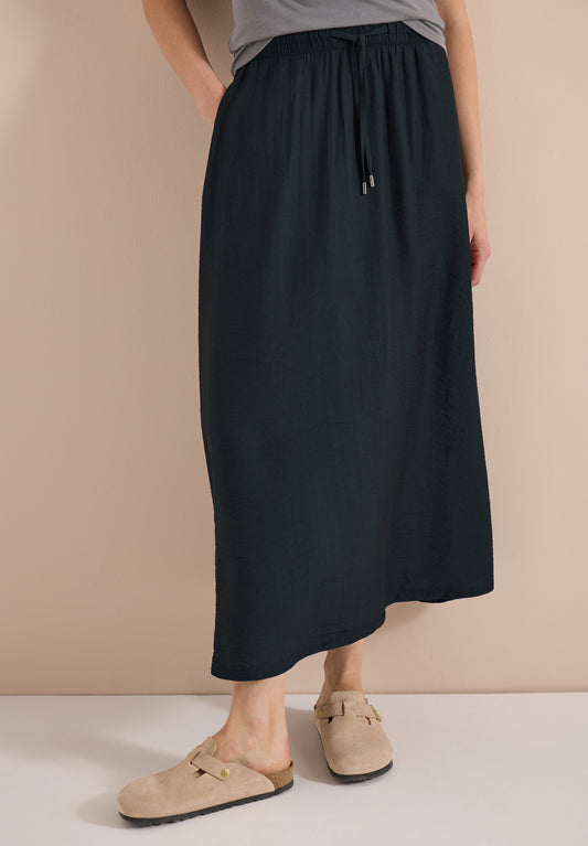 CECIL - Maxi-Rock mit Taschen und Struktur - Farbe: palm breeze green