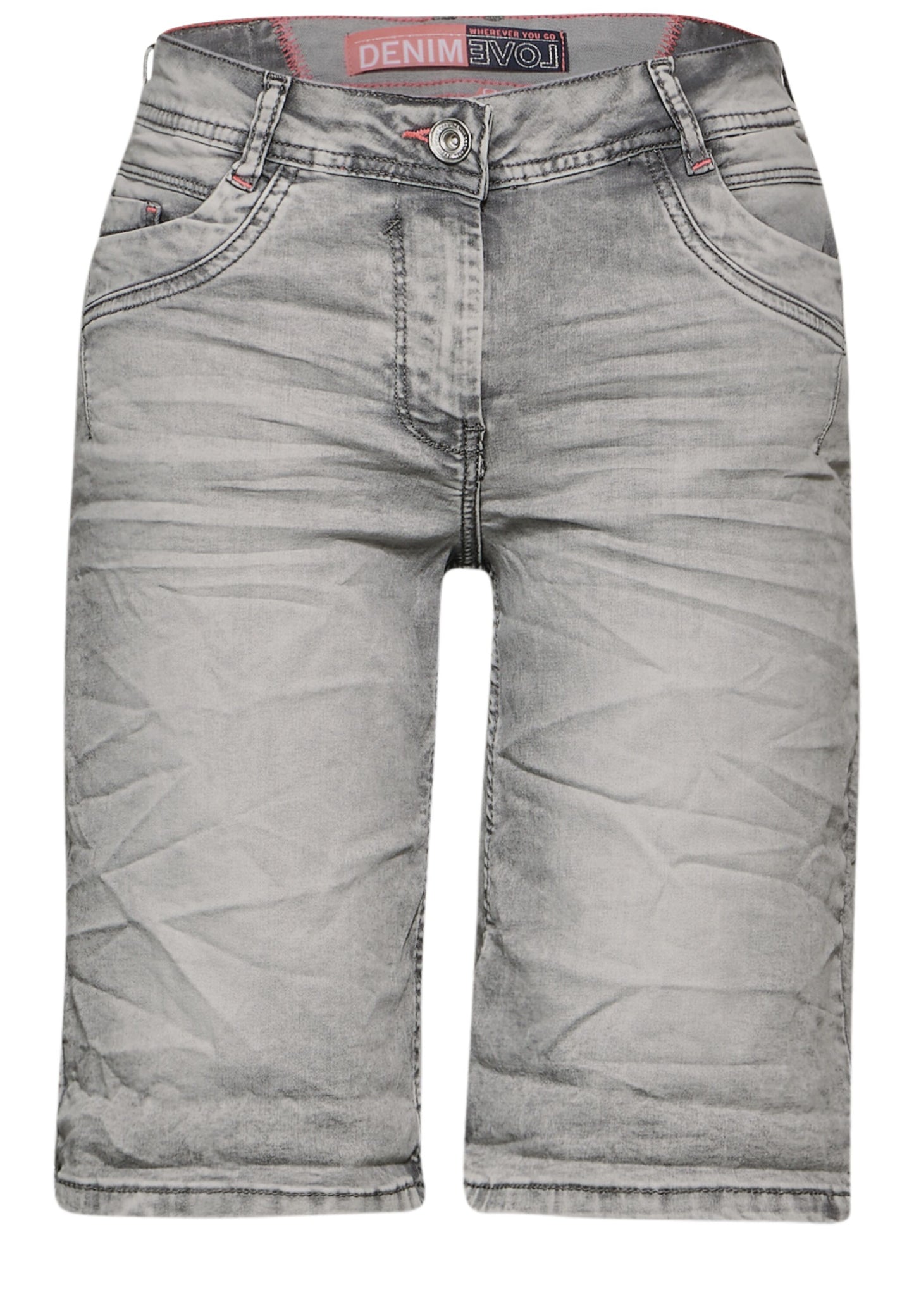 CECIL - Jeans Shorts - grau - Style Scarlett