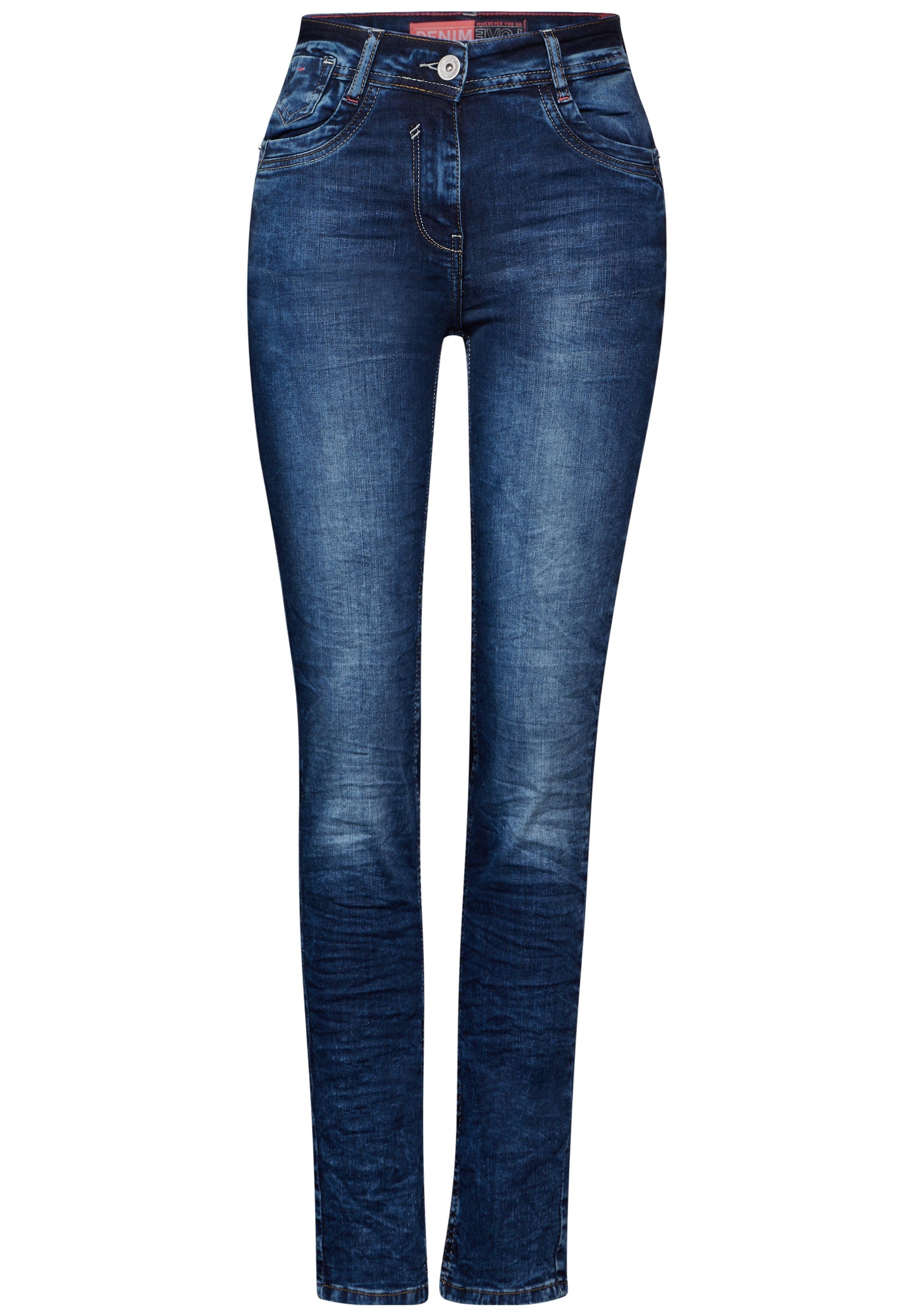 CECIL Damenjeans TORONTO – Farbe: blau