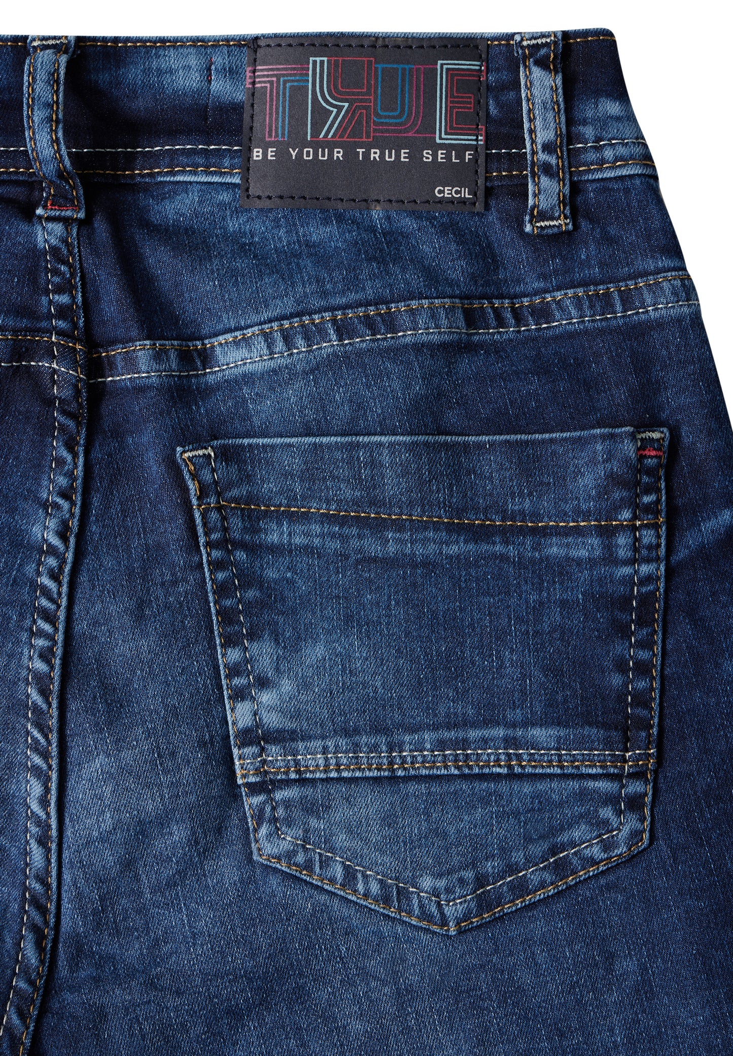 CECIL Damenjeans TORONTO – Farbe: blau