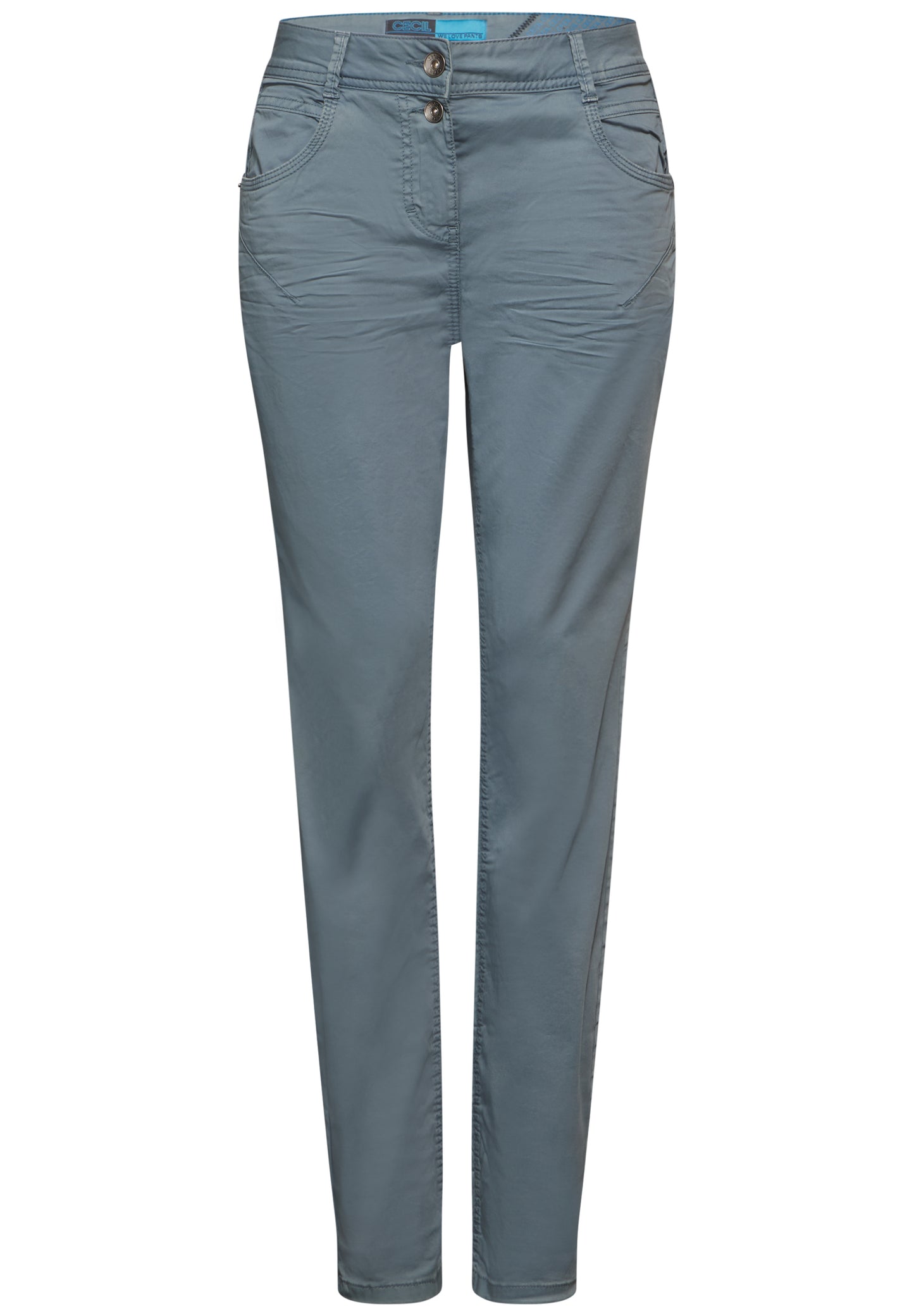 CECIL Hose im Casual Fit - Farbe: blau