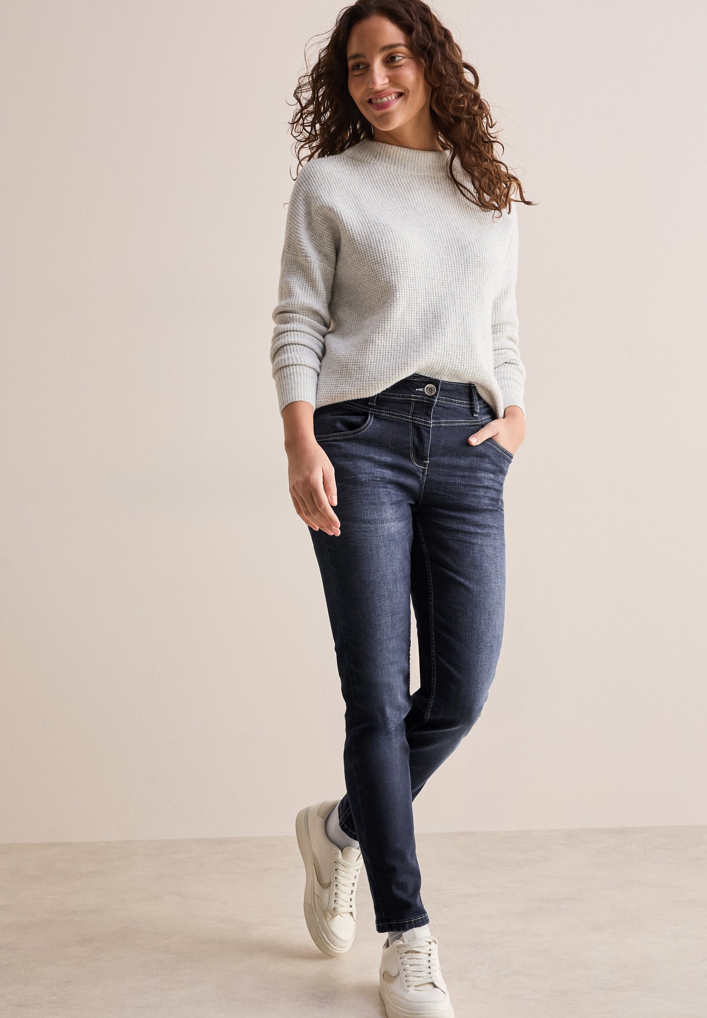 CECIL Jeans im Style: Toronto - Farbe: Blau