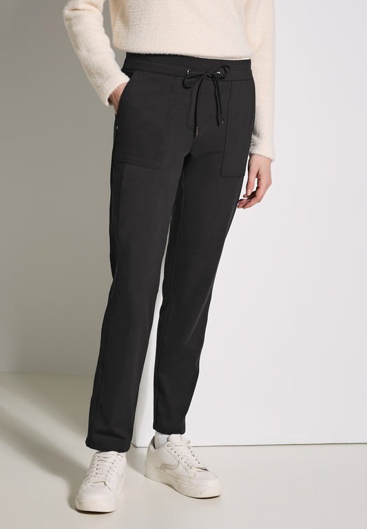 CECIL Hose im Casual Fit - Farbe: Black