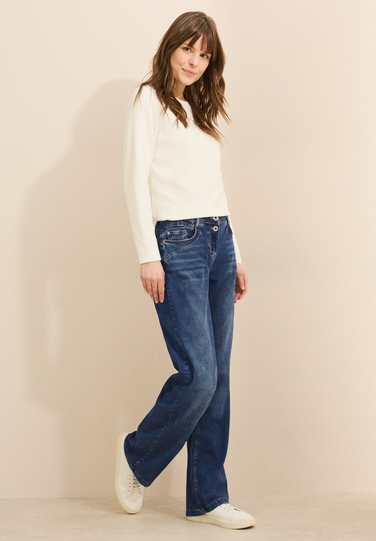 CECIL Jeans Hose im Style NEELE - Farbe: blau