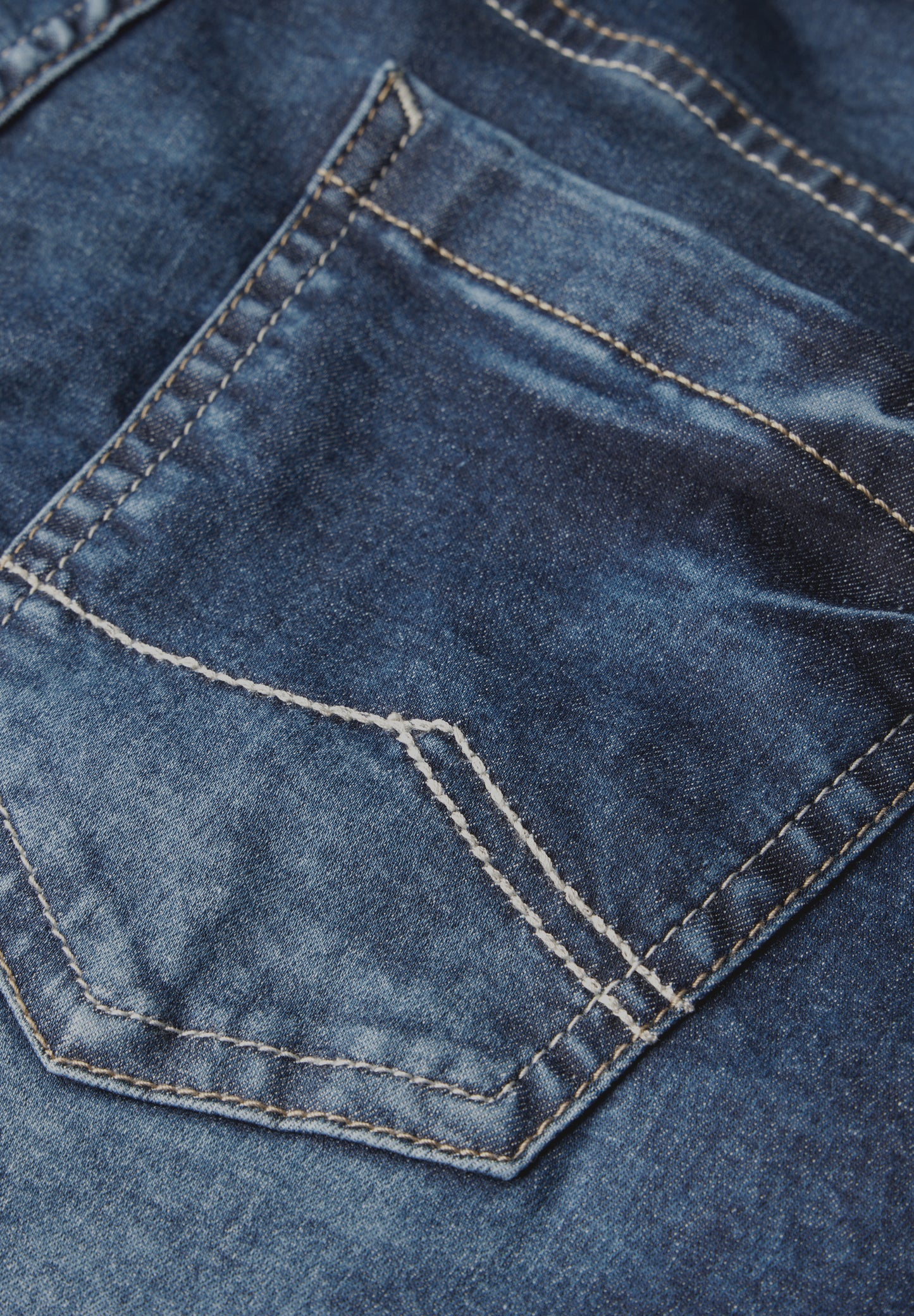 CECIL Casual Fit Jeansshorts "Scarlett" - Farbe: mid blue used wash