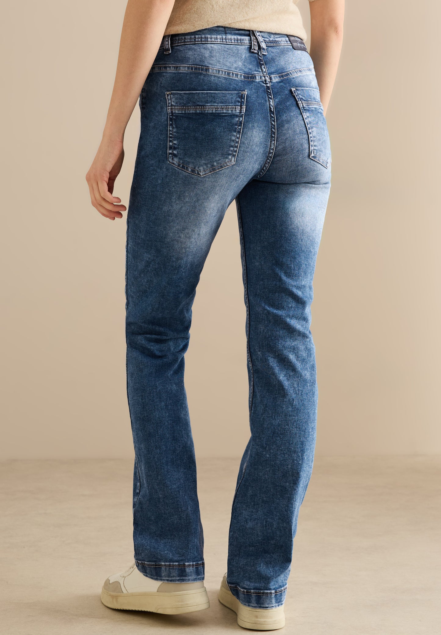 CECIL Bootcut Jeans im Style TORONTO - Farbe: blau