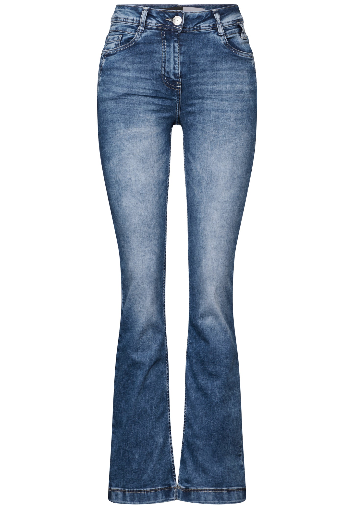 CECIL Bootcut Jeans im Style TORONTO - Farbe: blau