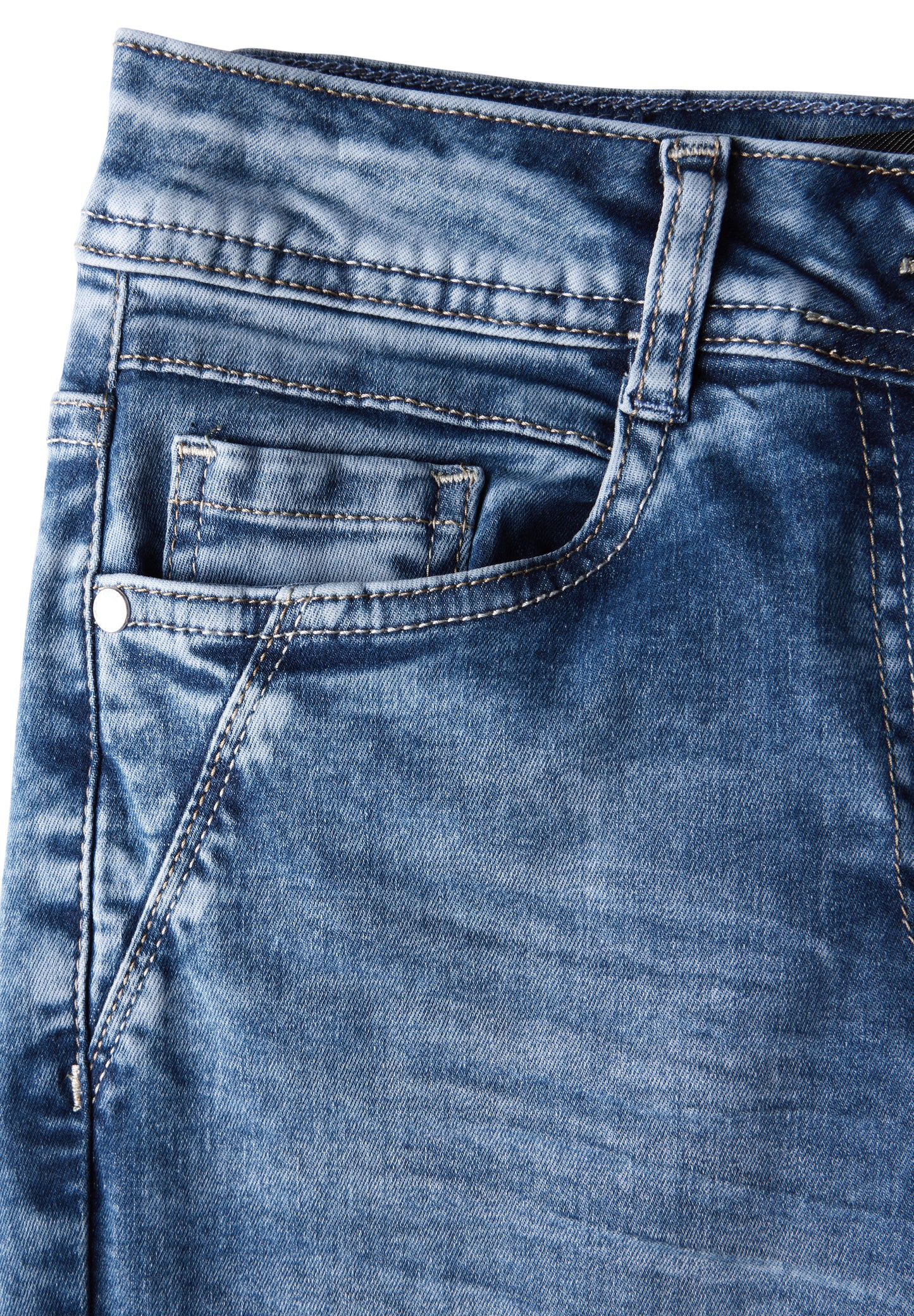 CECIL Bootcut Jeans im Style TORONTO - Farbe: blau